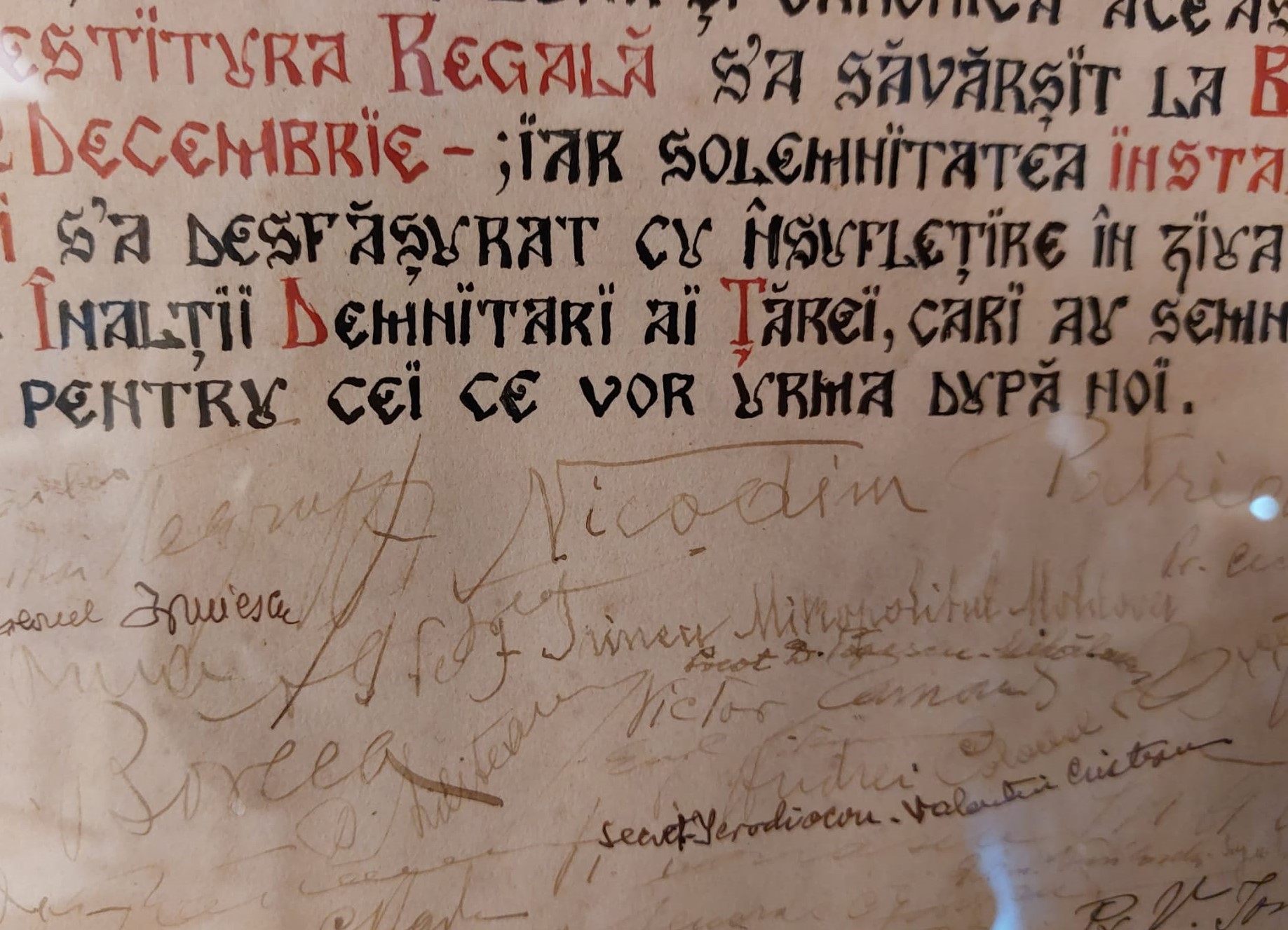 Act Comemorativ de la înscăunarea Mitropolitului Irineu Mihălcescu / Foto: Mihai-Alex Olteanu Act Comemorativ de la înscăunarea Mitropolitului Irineu Mihălcescu