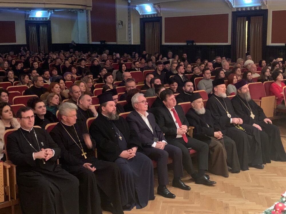 Concertul de colinde al Corului Facultății de Teologie din Arad