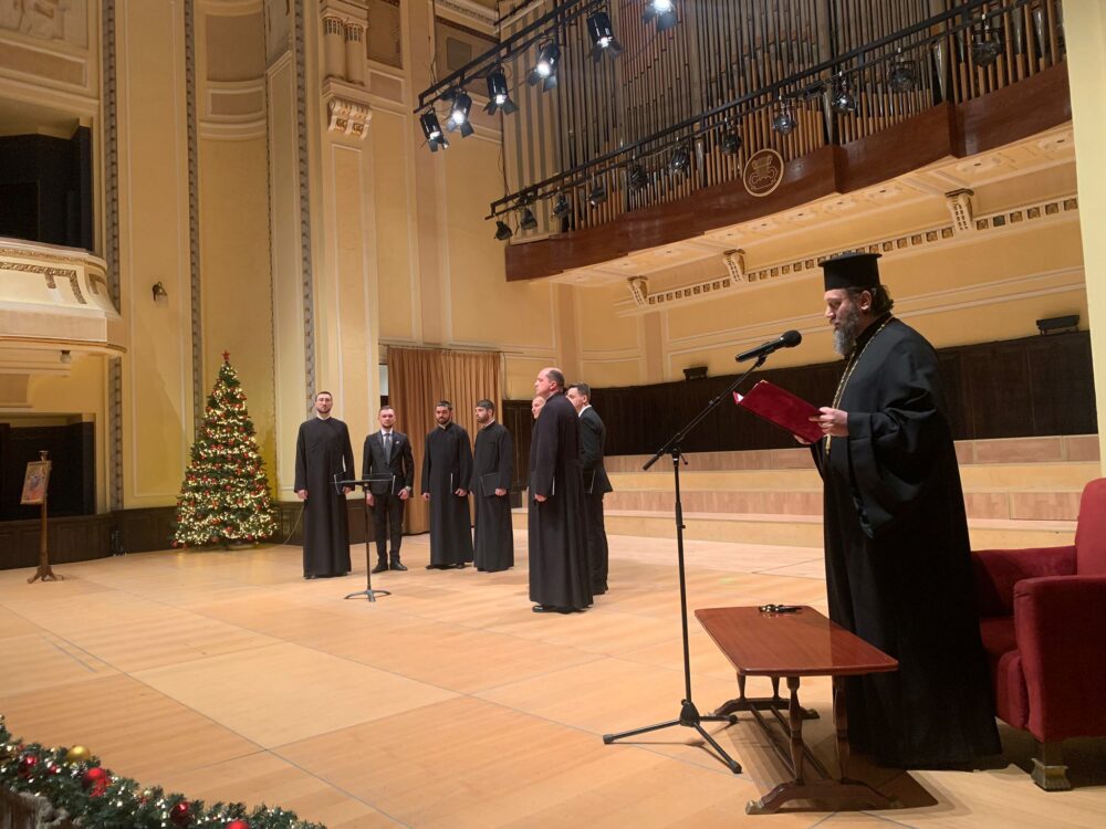 Concertul de colinde al Corului Facultății de Teologie din Arad