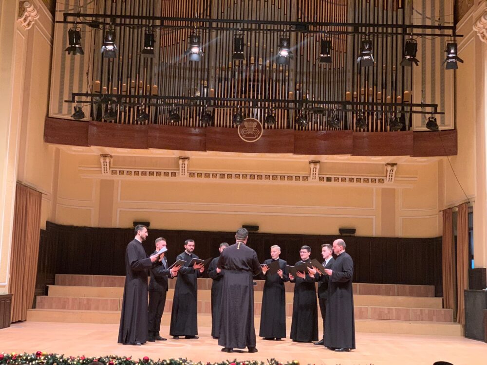 Concertul de colinde al Corului Facultății de Teologie din Arad