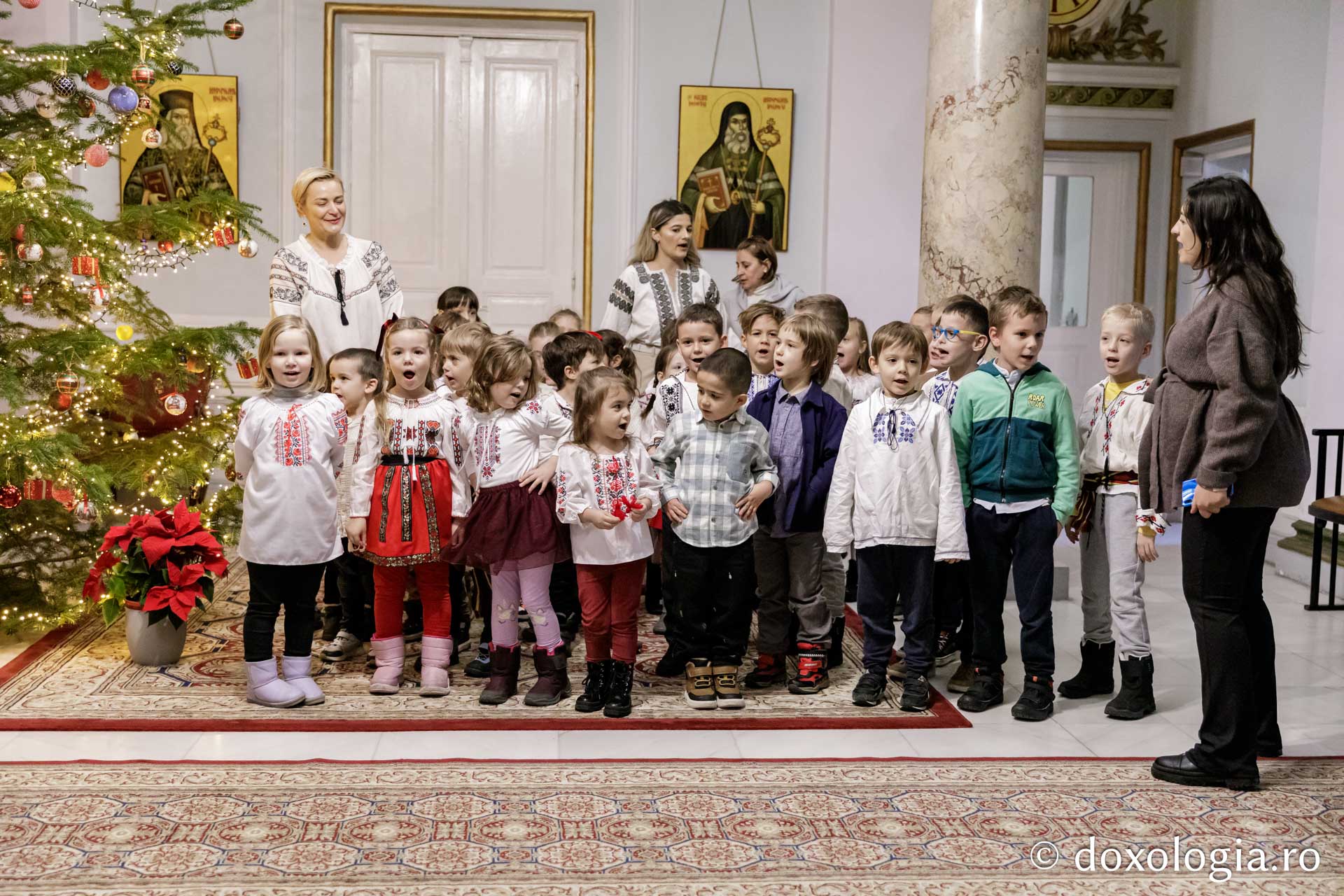 Grădinița Sf. Sava – Colindători la Reședința Mitropolitană 2023