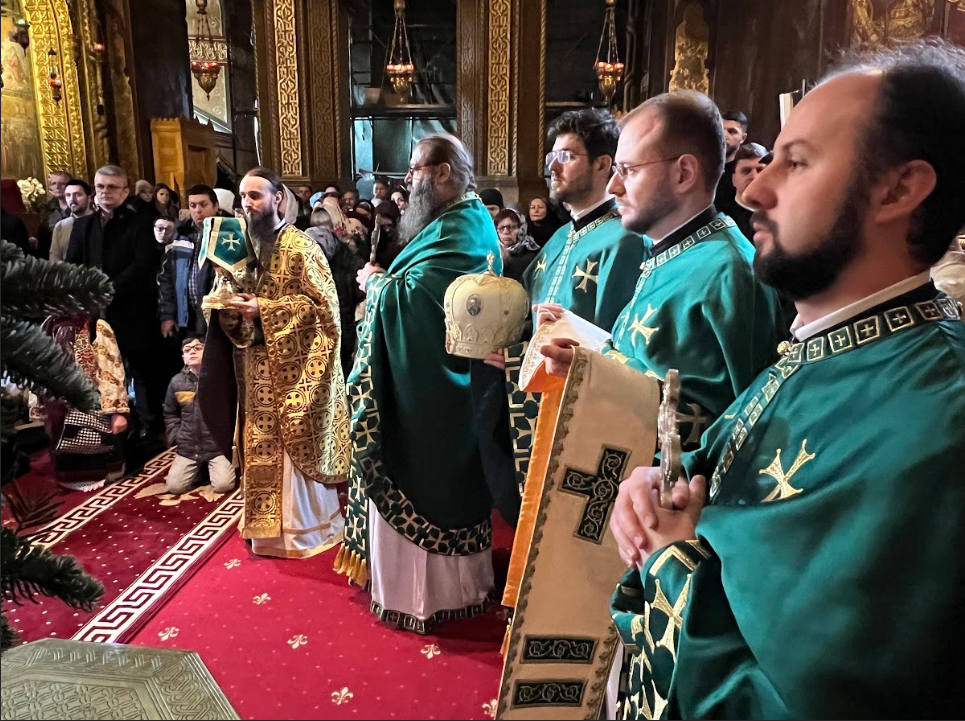 Slujire arhierească la Mănăstirea Sfinții Trei Ierarhi