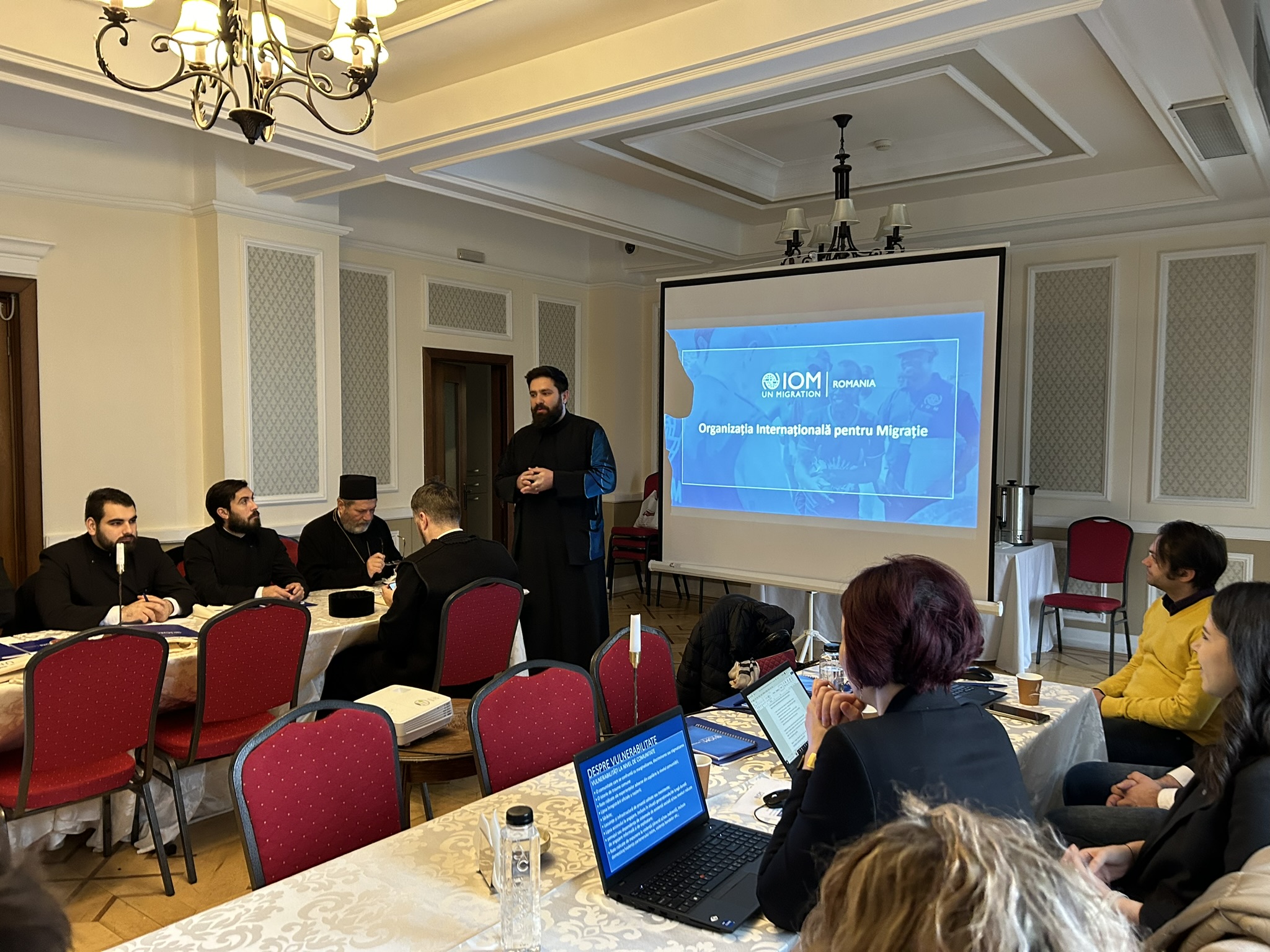 Sesiune de formare pentru preoți, privind protejarea și asistența victemelor traficului de persoane