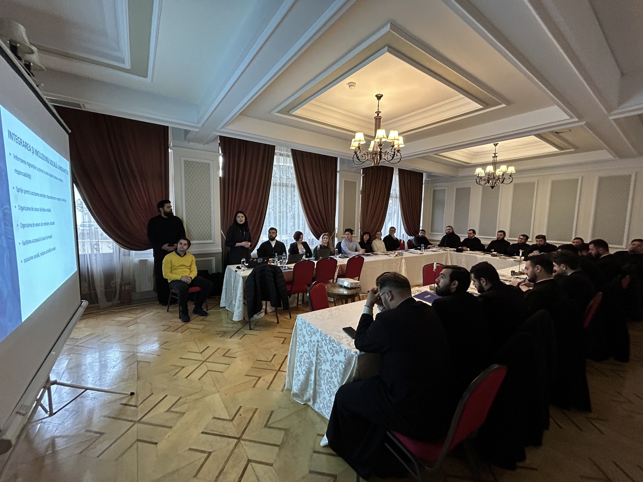 Sesiune de formare pentru preoți, privind protejarea și asistența victemelor traficului de persoane