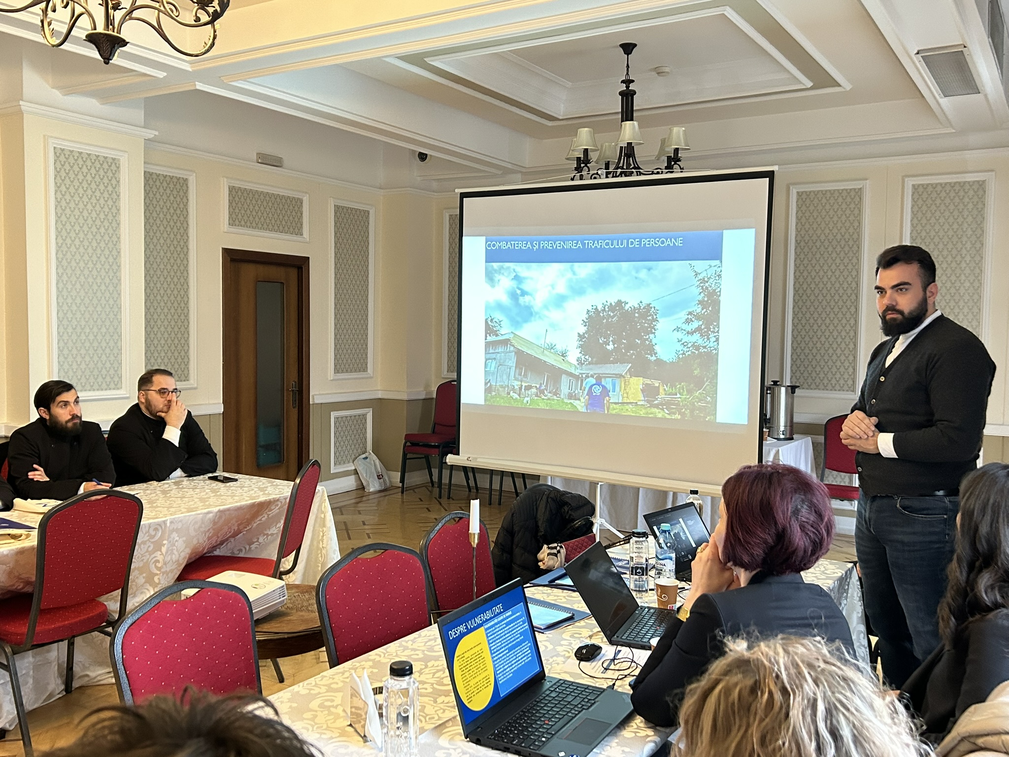 Sesiune de formare pentru preoți, privind protejarea și asistența victemelor traficului de persoane