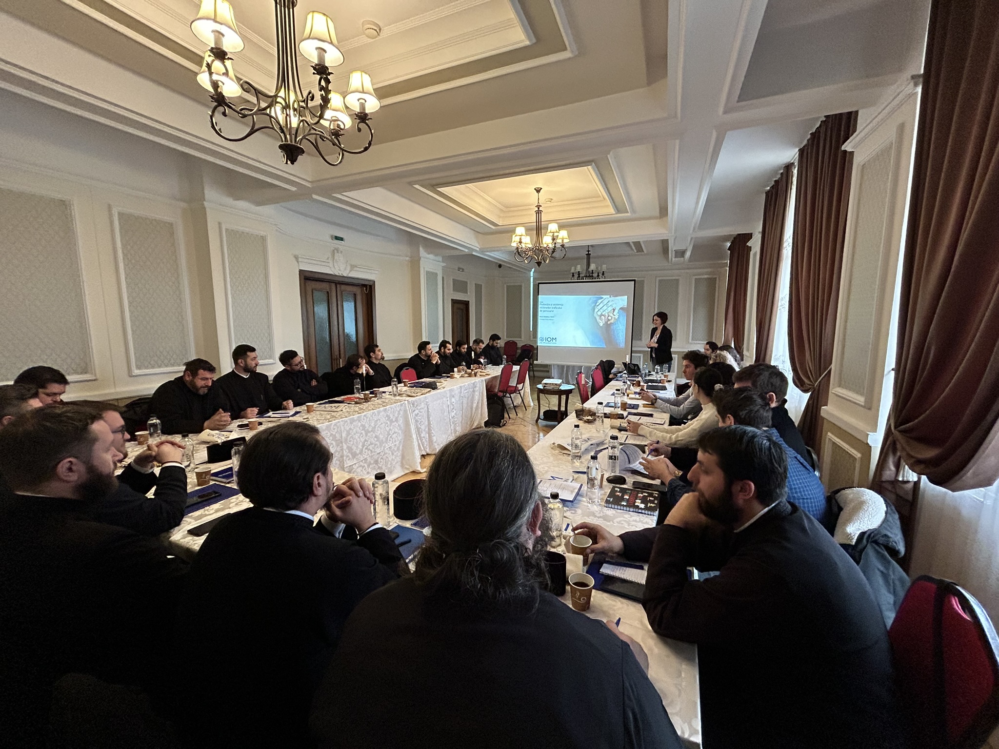 Sesiune de formare pentru preoți, privind protejarea și asistența victemelor traficului de persoane