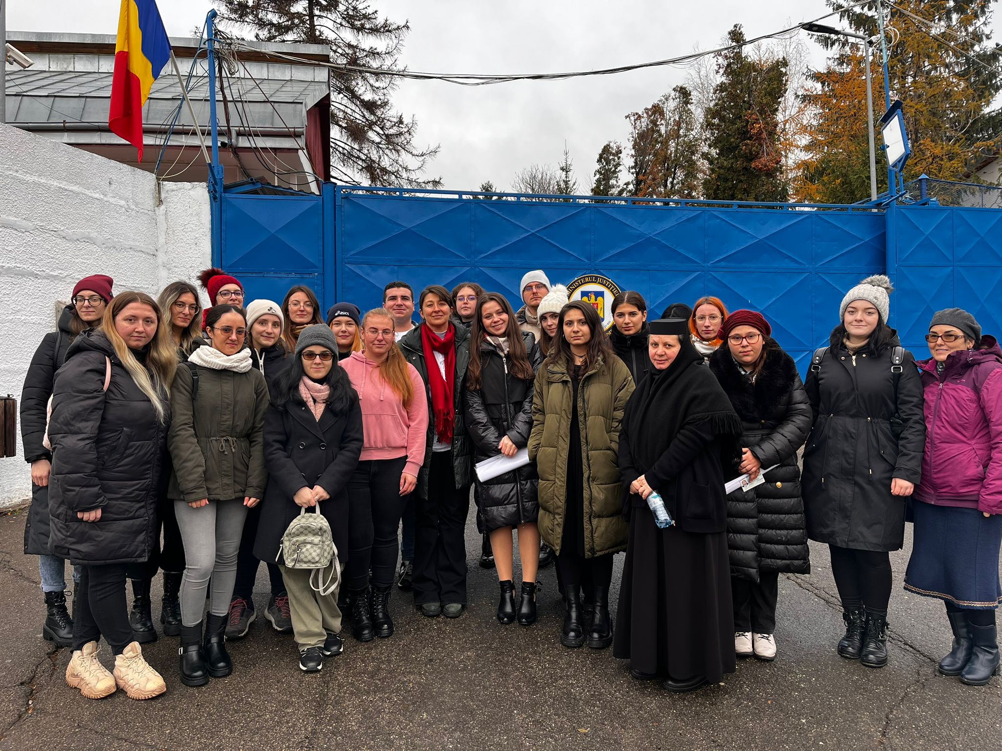 studenți teologi la Penitenciarul Iași