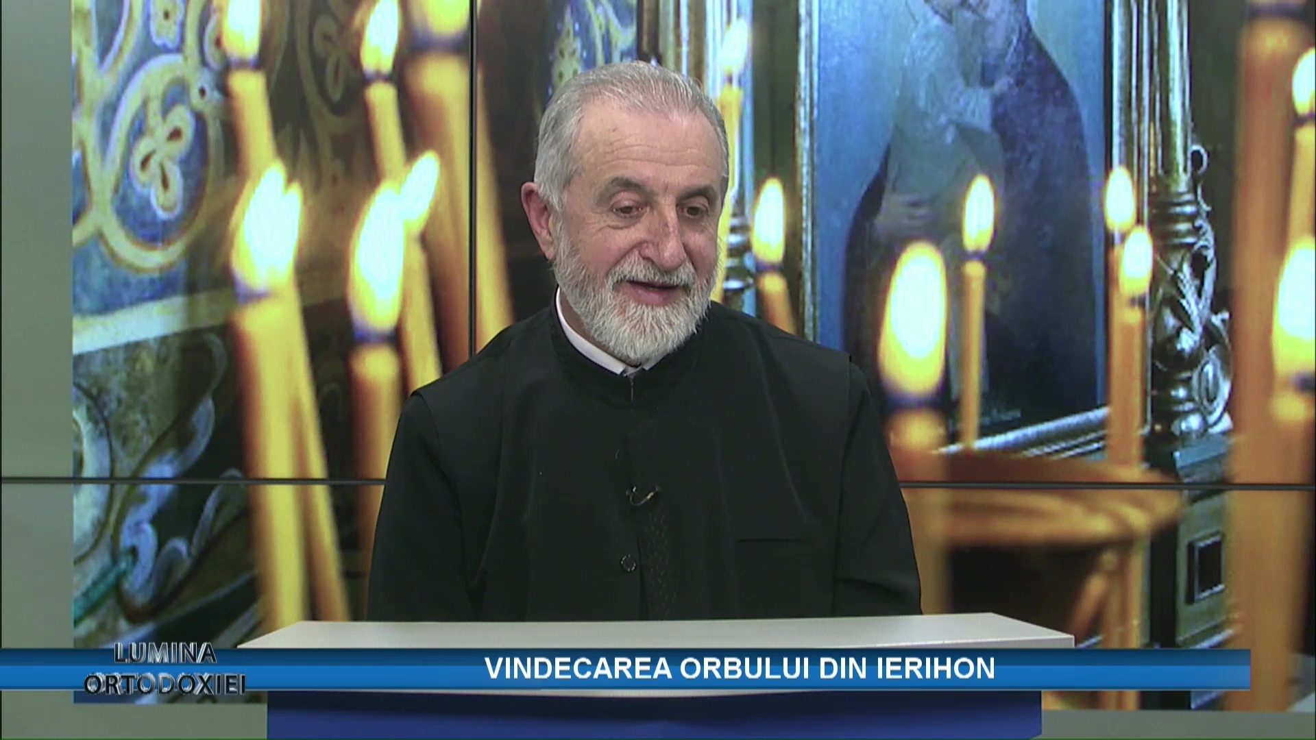 (Video) Vindecarea orbului din Ierihon – Lumina ortodoxiei (pr. Toma Gradinaciuc)