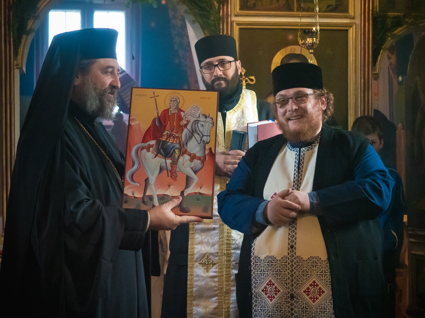 PS Nichifor Botoșăneanul la Sfânta Liturghie