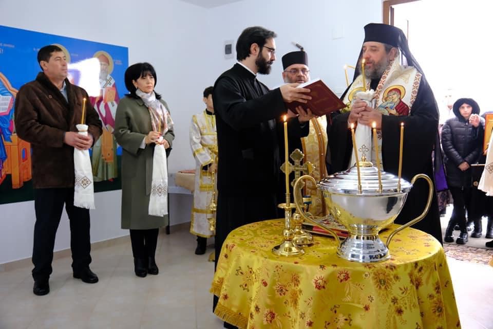 sfințire centru parohial