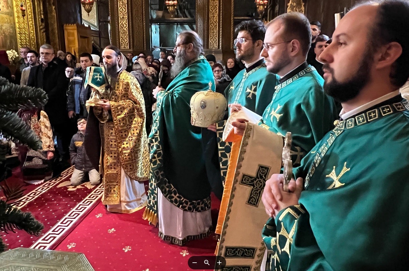 Slujire arhierească la Mănăstirea Sfinții Trei Ierarhi