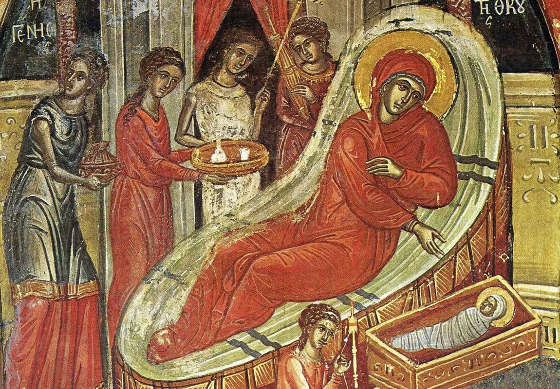 Zămislirea Sfintei Fecioare Maria de către Sfânta Ana - reprezentare iconografică / Foto: ziarullumina.ro Zămislirea Sfintei Fecioare Maria de către Sfânta Ana