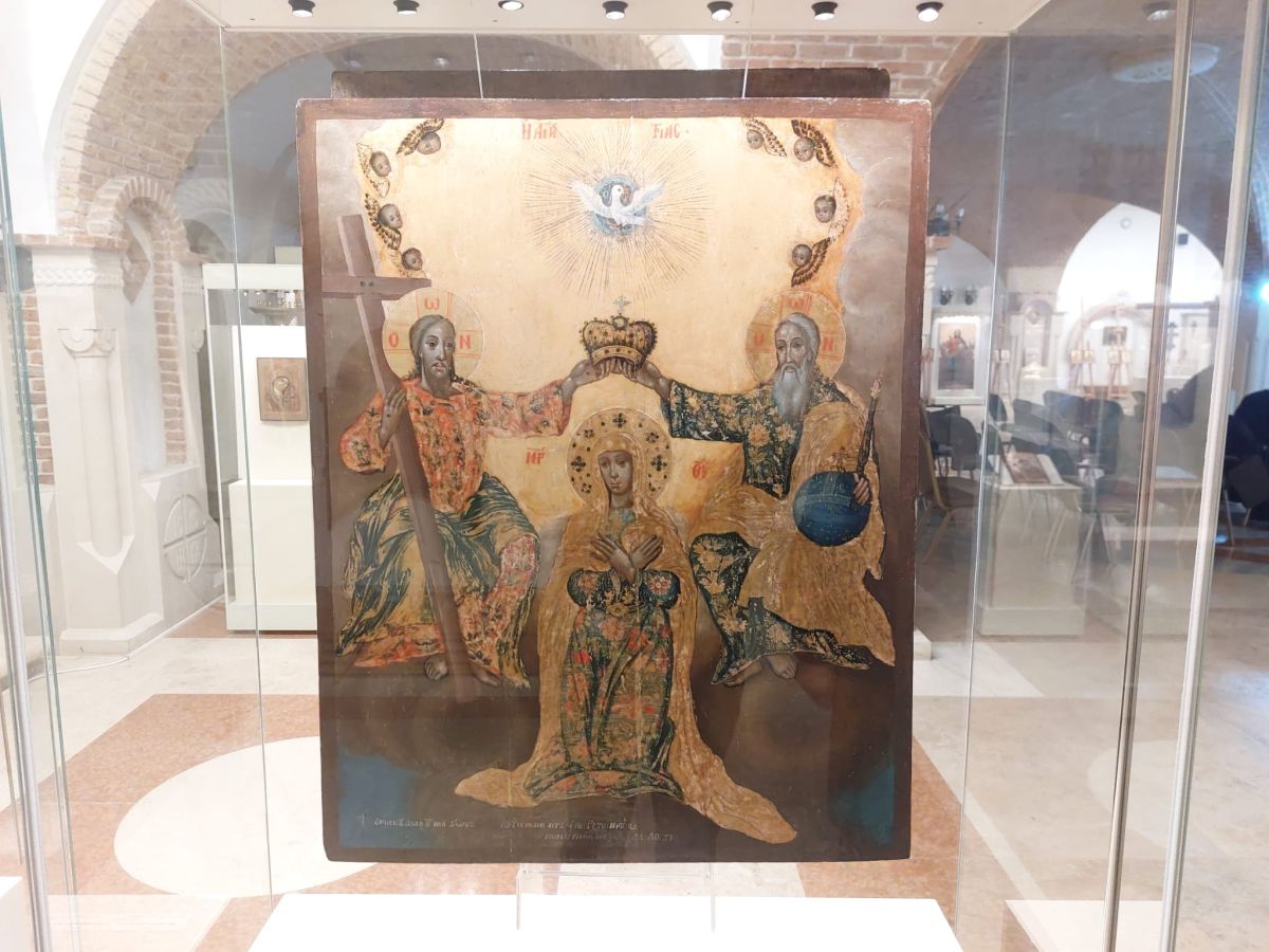 Icoana „Încoronarea Maicii Domnului”