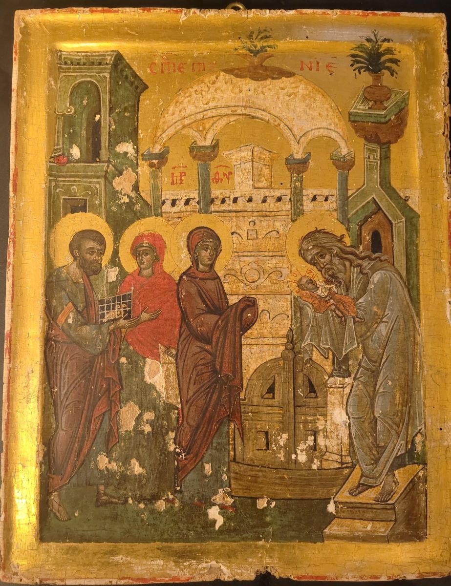 Exponatul lunii februarie 2024 – Icoana Întâmpinării Domnului