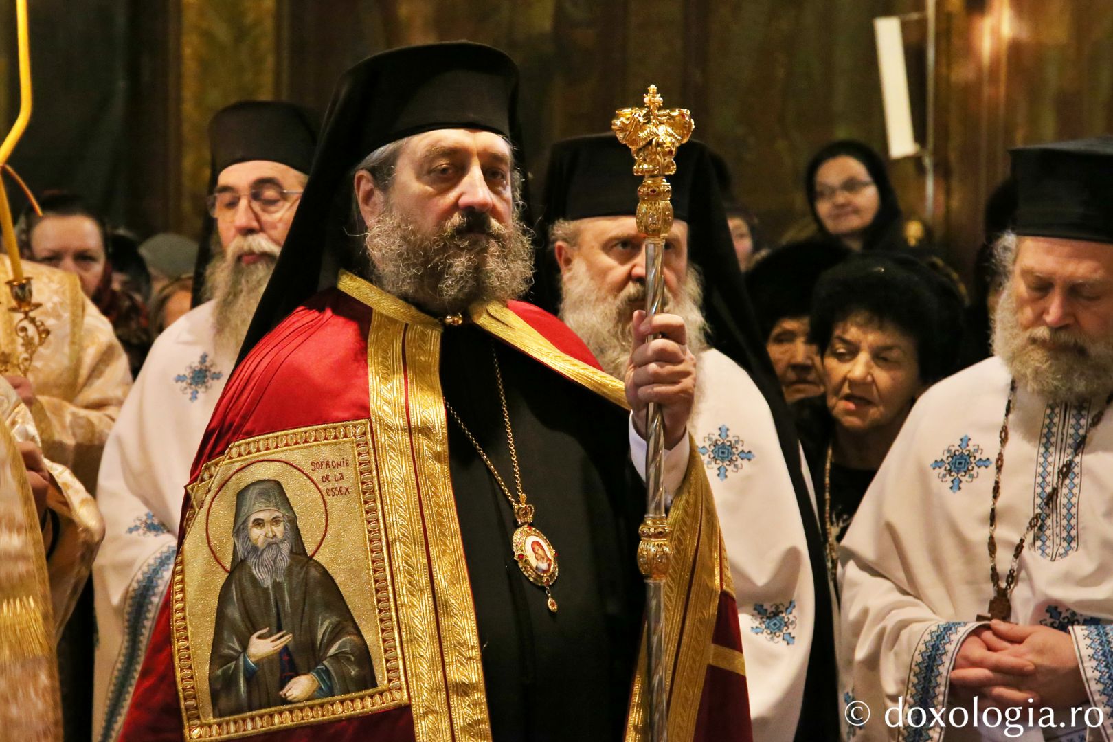 Slujbă arhierească la hramul Mănăstirii „Sfinții Trei Ierarhi” din Iași