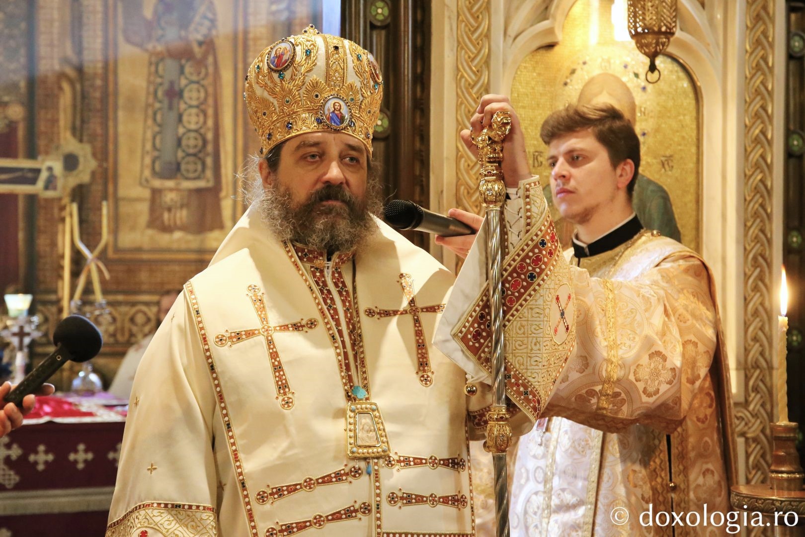 PS Nichifor Botoșăneanul la hramul Mănăstirii „Sfinții Trei Ierarhi” din Iași