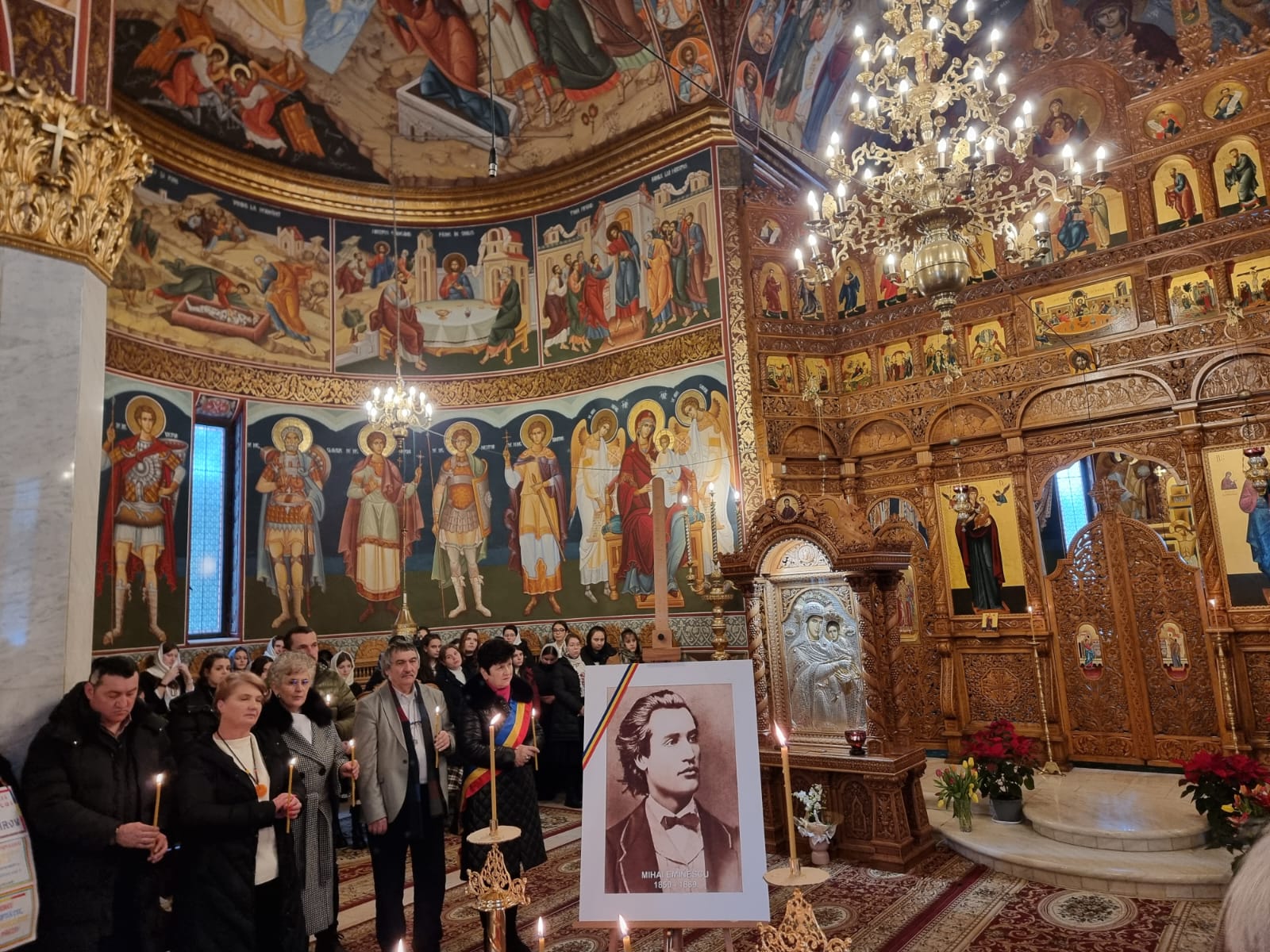 Mihai Eminescu, pomenit la Seminarul Teologic „Veniamin Costachi”