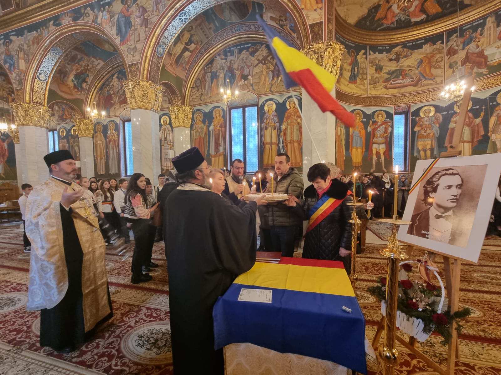 Mihai Eminescu, pomenit la Seminarul Teologic „Veniamin Costachi”