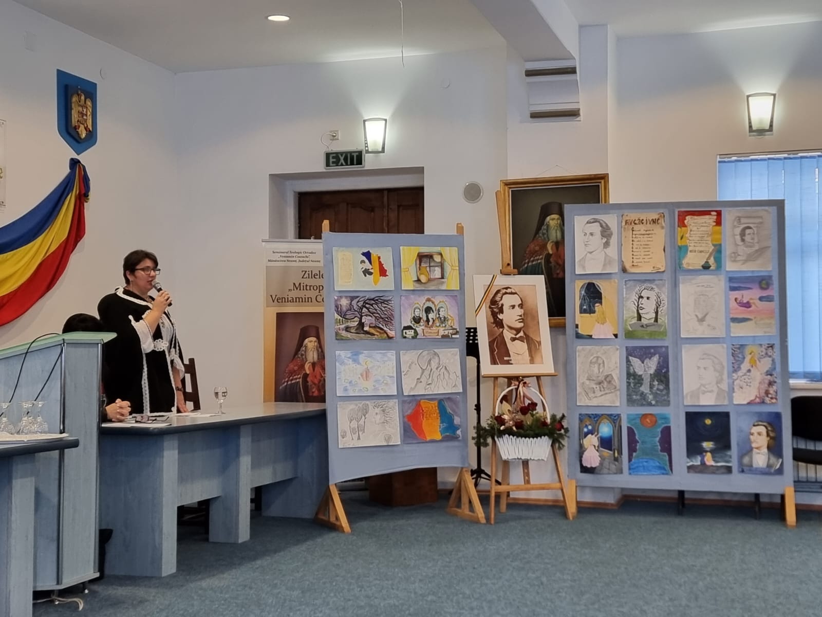 Mihai Eminescu, pomenit la Seminarul Teologic „Veniamin Costachi”