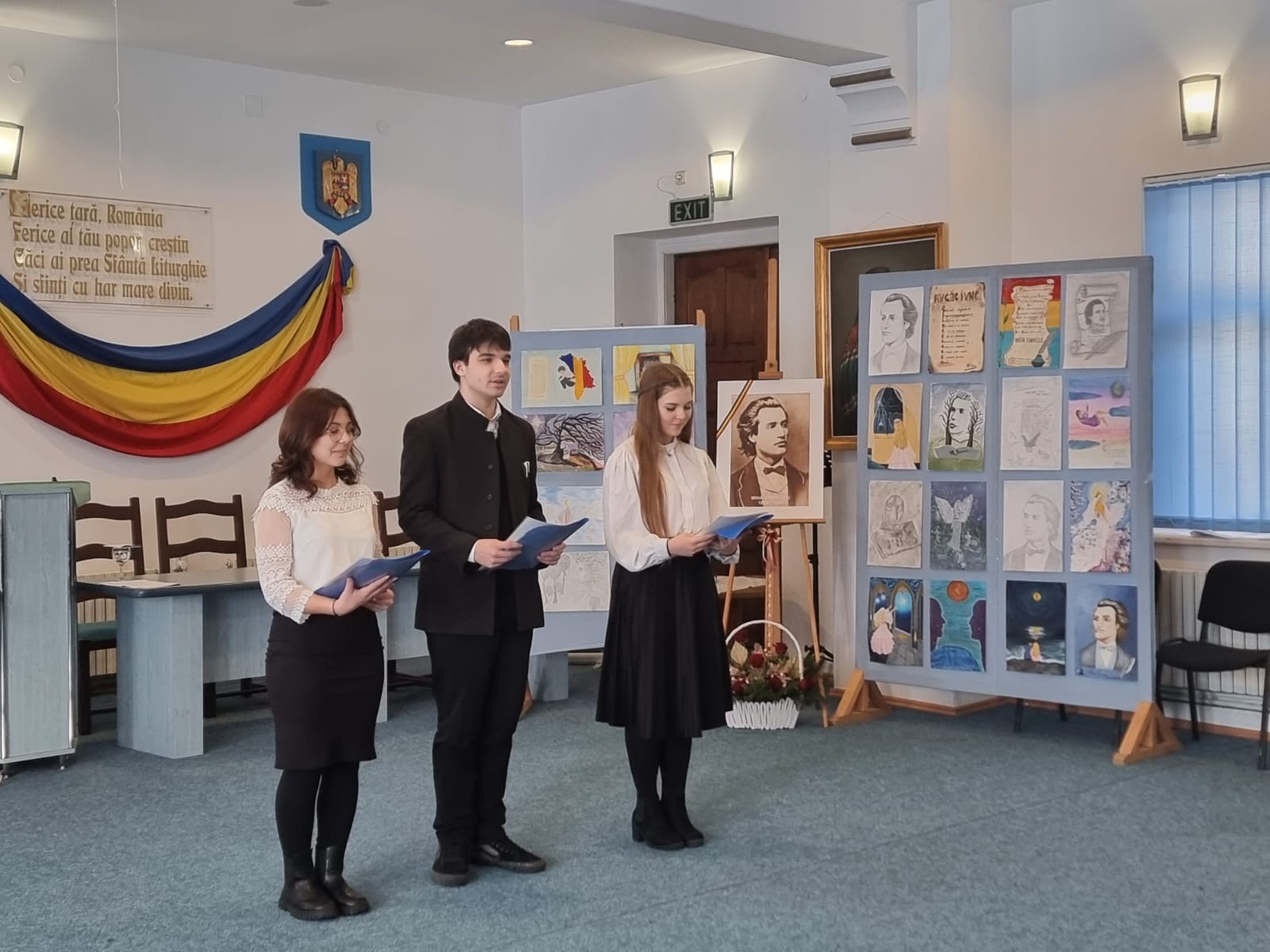 Mihai Eminescu, pomenit la Seminarul Teologic „Veniamin Costachi”