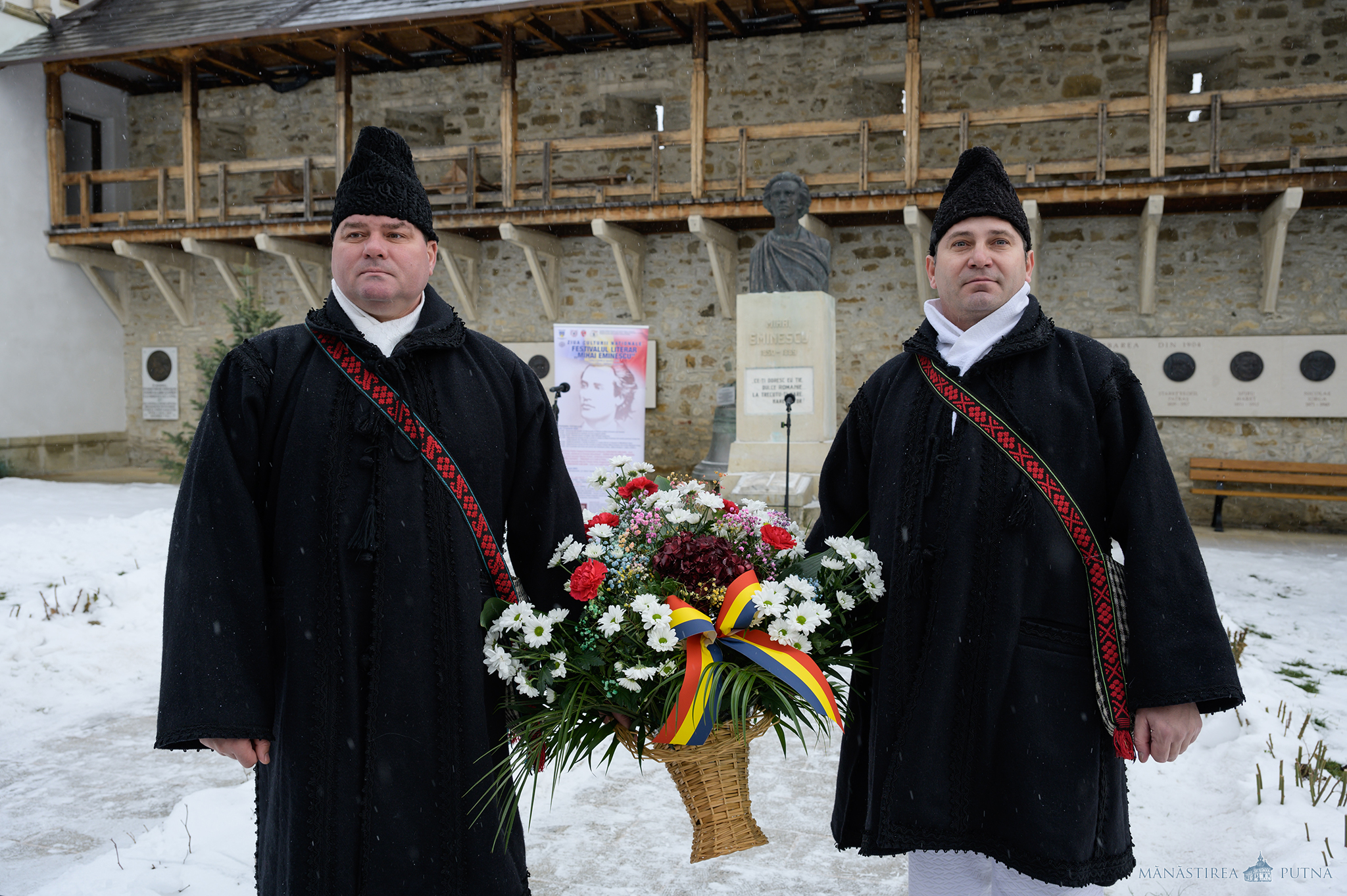 Evocarea Poetului Mihai Eminescu la Mănăstirea Putna