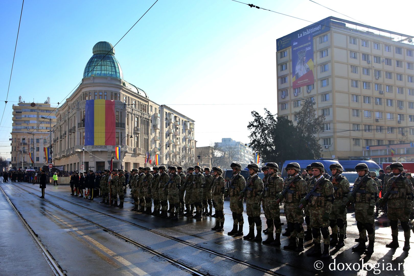 Militari la aniversarea Unirii Principatelor Iași