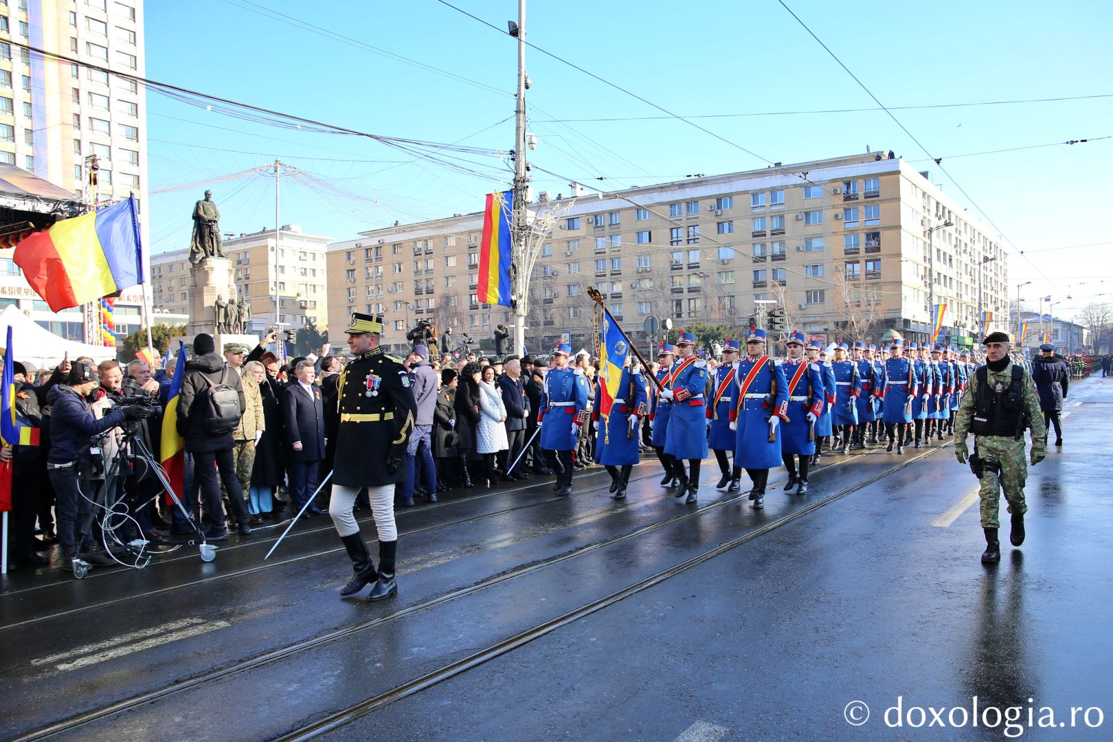 Jandarmeria Română la defilarea militară