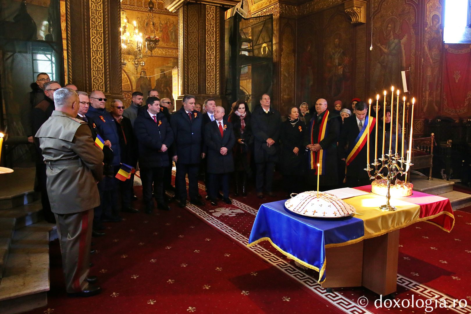 Pomenirea Domnitorului Al. I. Cuza la Mănăstirea „Sfinții Trei Ierarhi”