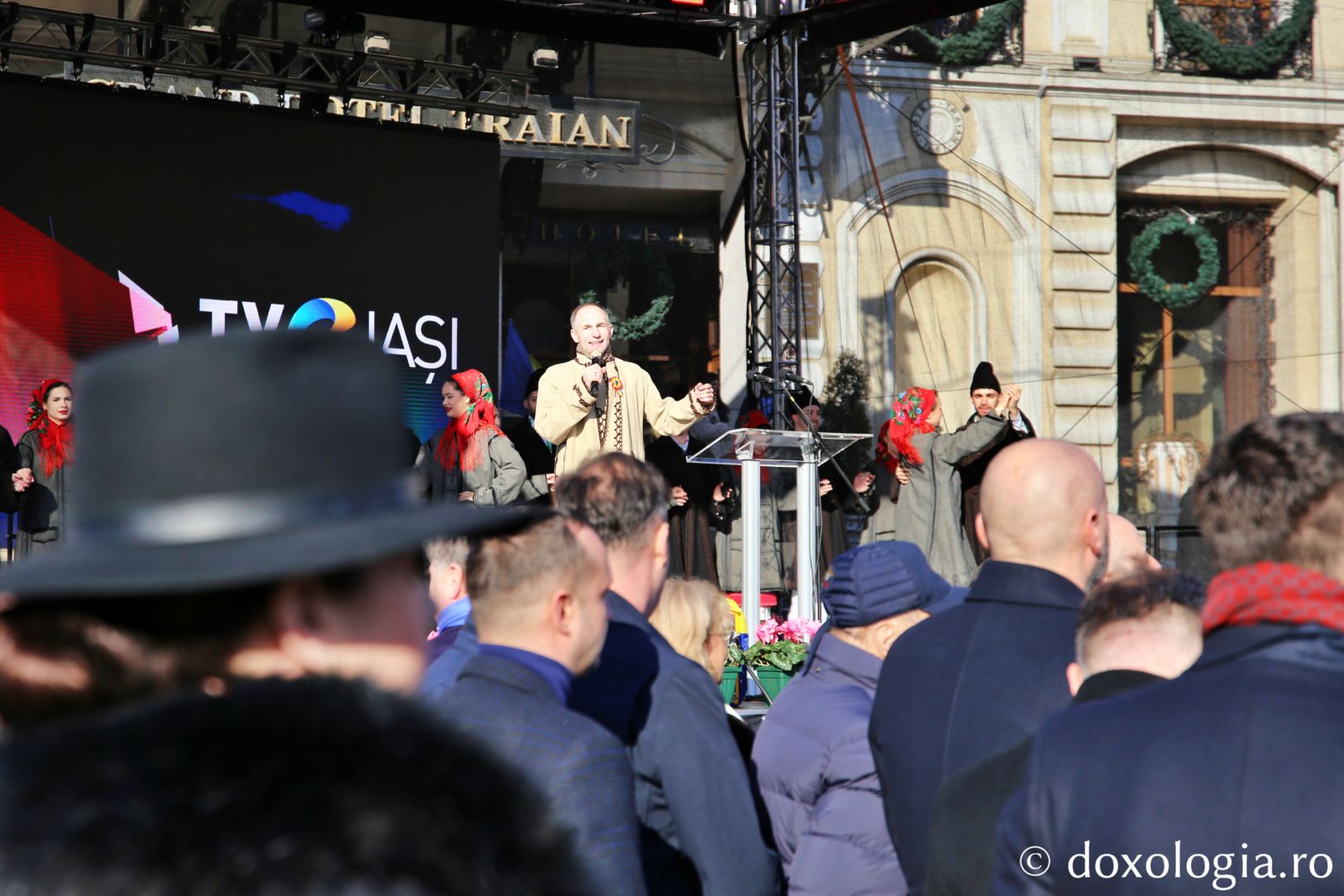 Cântărețul Ion Paladi, la Concertul dedicat aniversării Unirii Principatelor