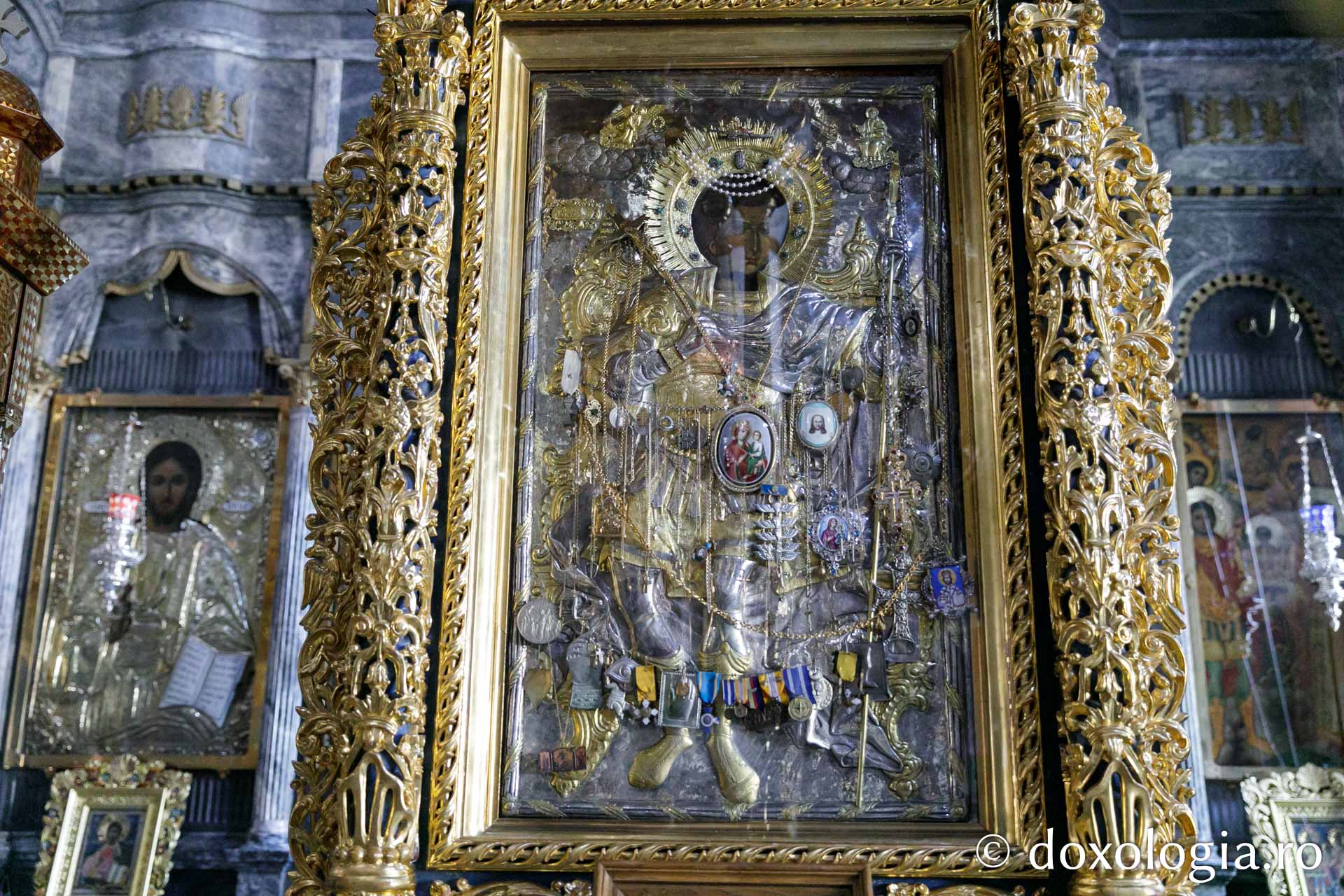 Icoana făcătoare de minuni a Sfântului Gheorghe de la Mănăstirea Xenofont