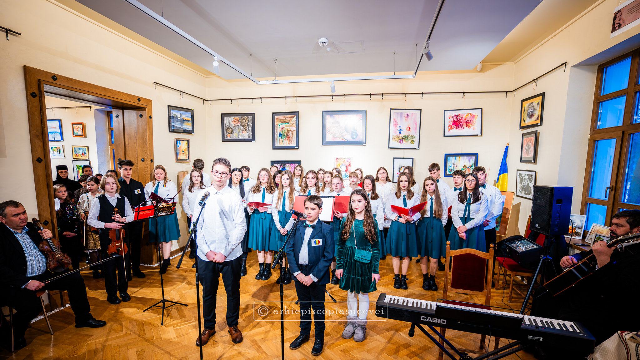 Mihai Eminescu sărbătorit la muzeul Mănăstirii Bogdana