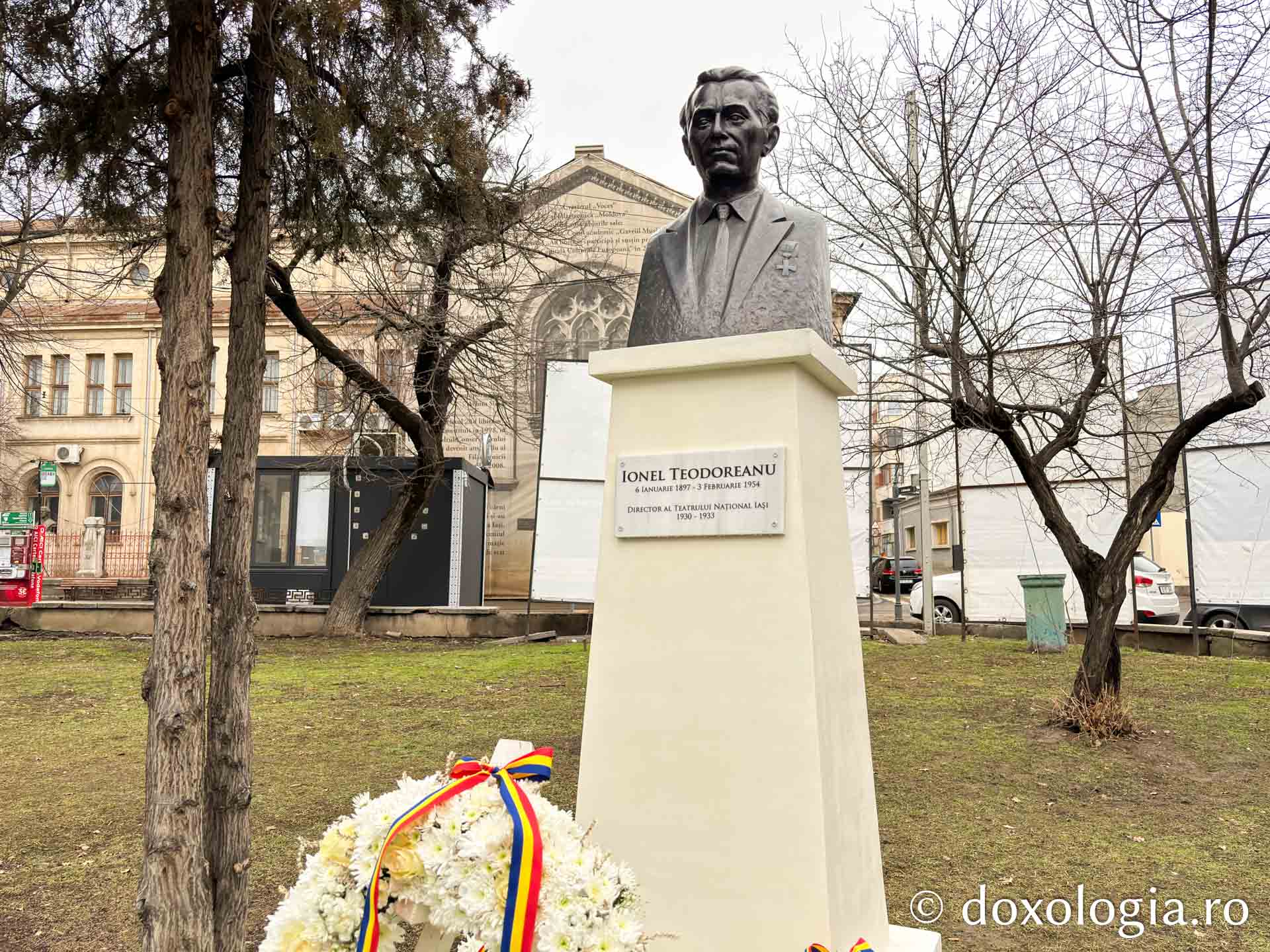 Inaugurare bust Ionel Teodoreanu
