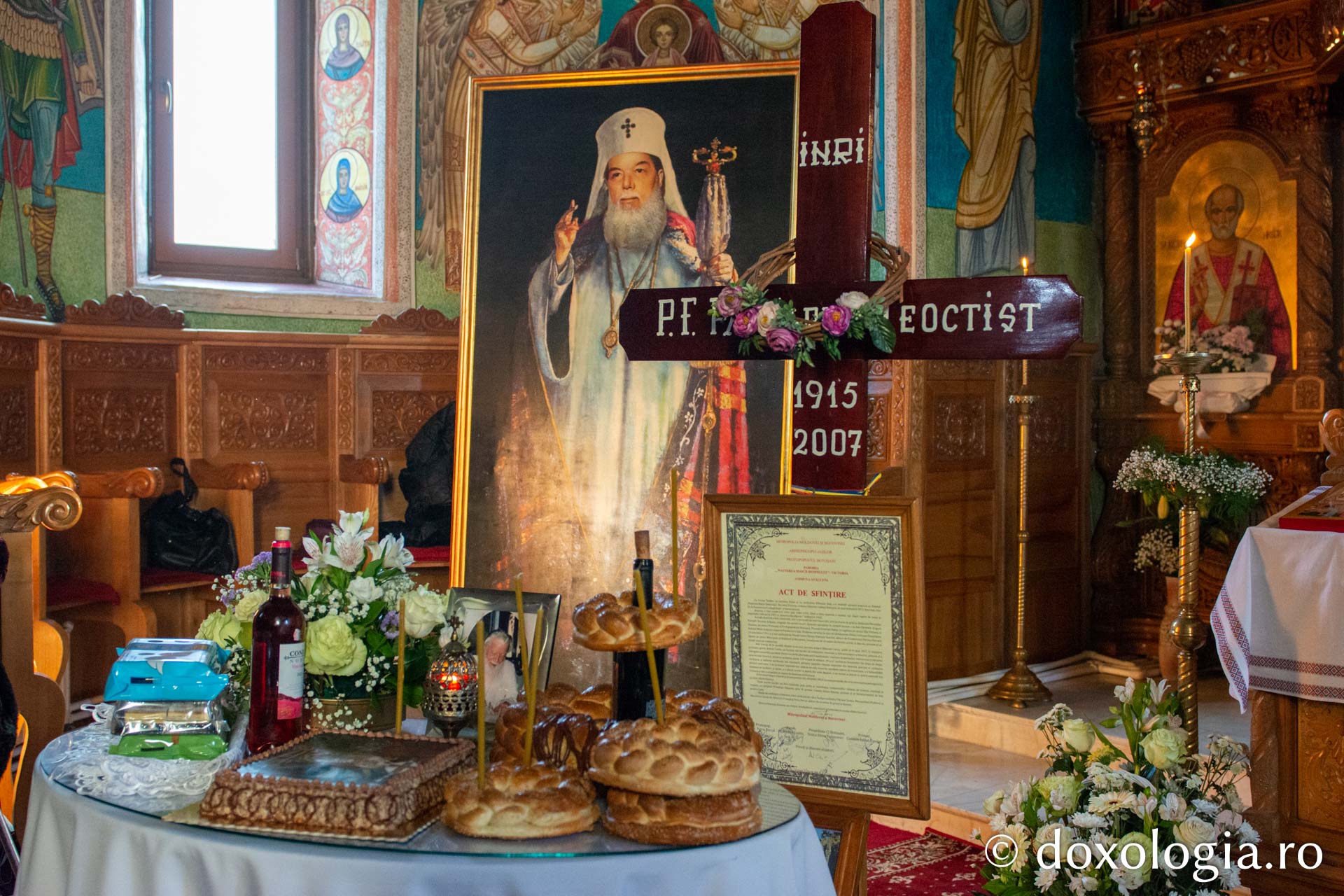 Patriarhul Teoctist Arăpașu a fost pomenit în locurile natale / Foto: Mihail Vrăjitoru Patriarhul Teoctist Arăpașu a fost pomenit în locurile natale
