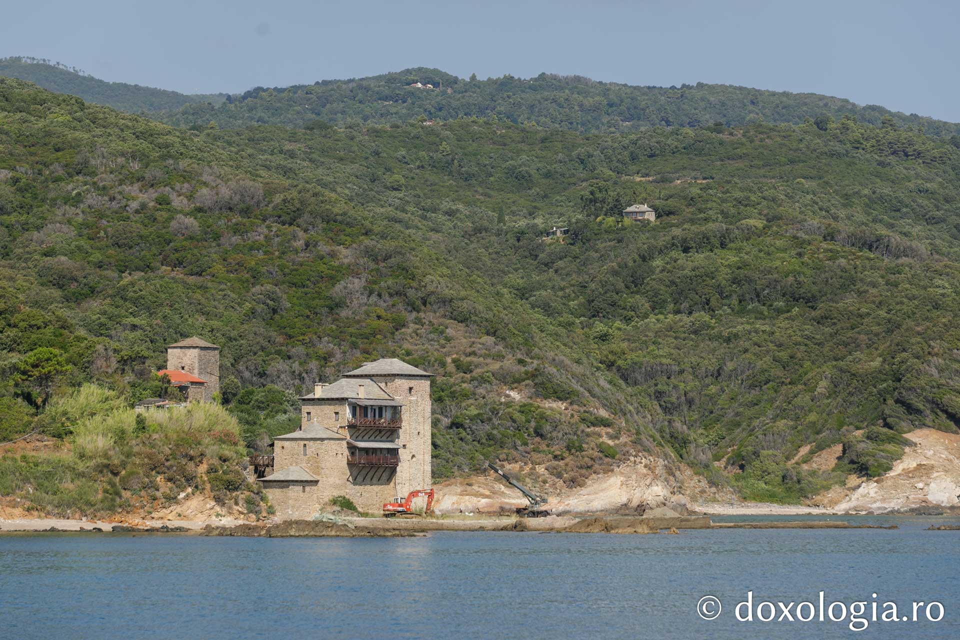 Arsanaua Kaliagra a Mănăstirii Cutlumuș / Foto: pr. Silviu Cluci