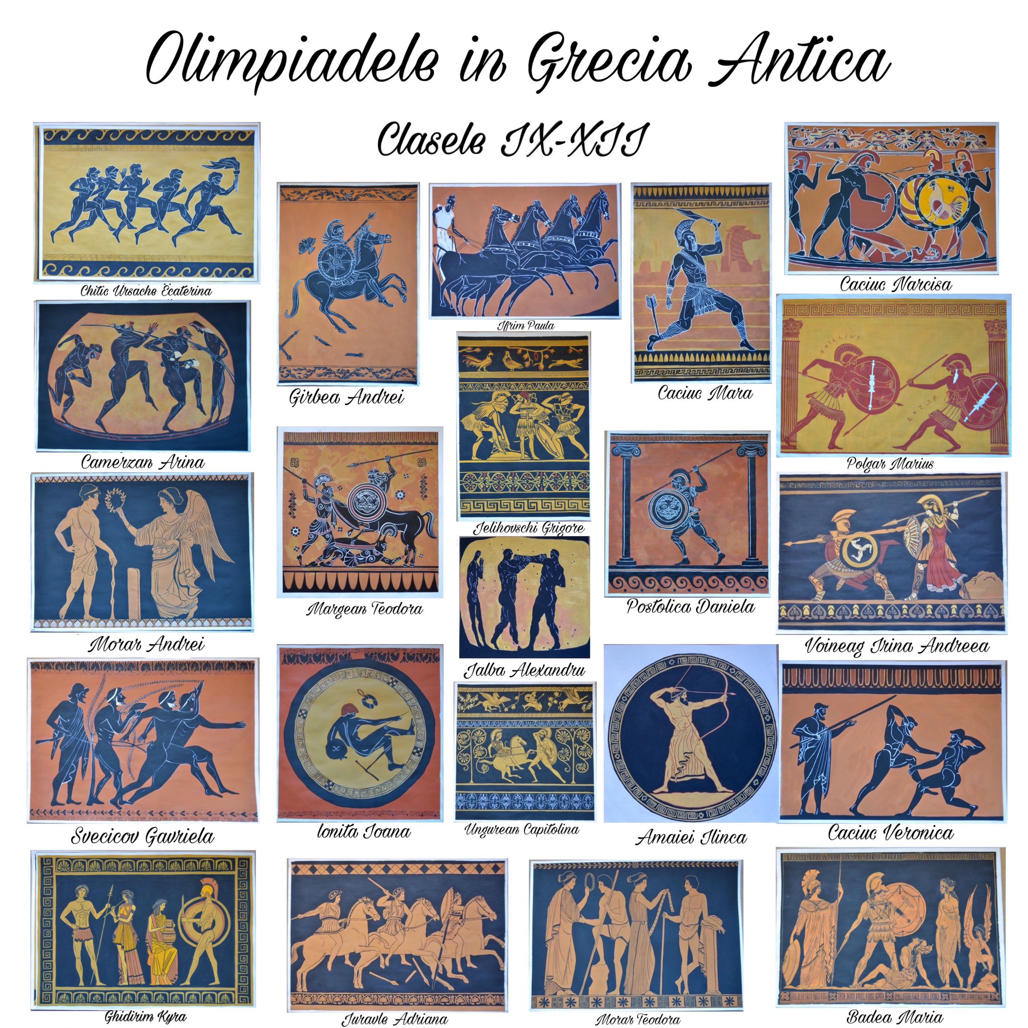 desene jocurile olimpice