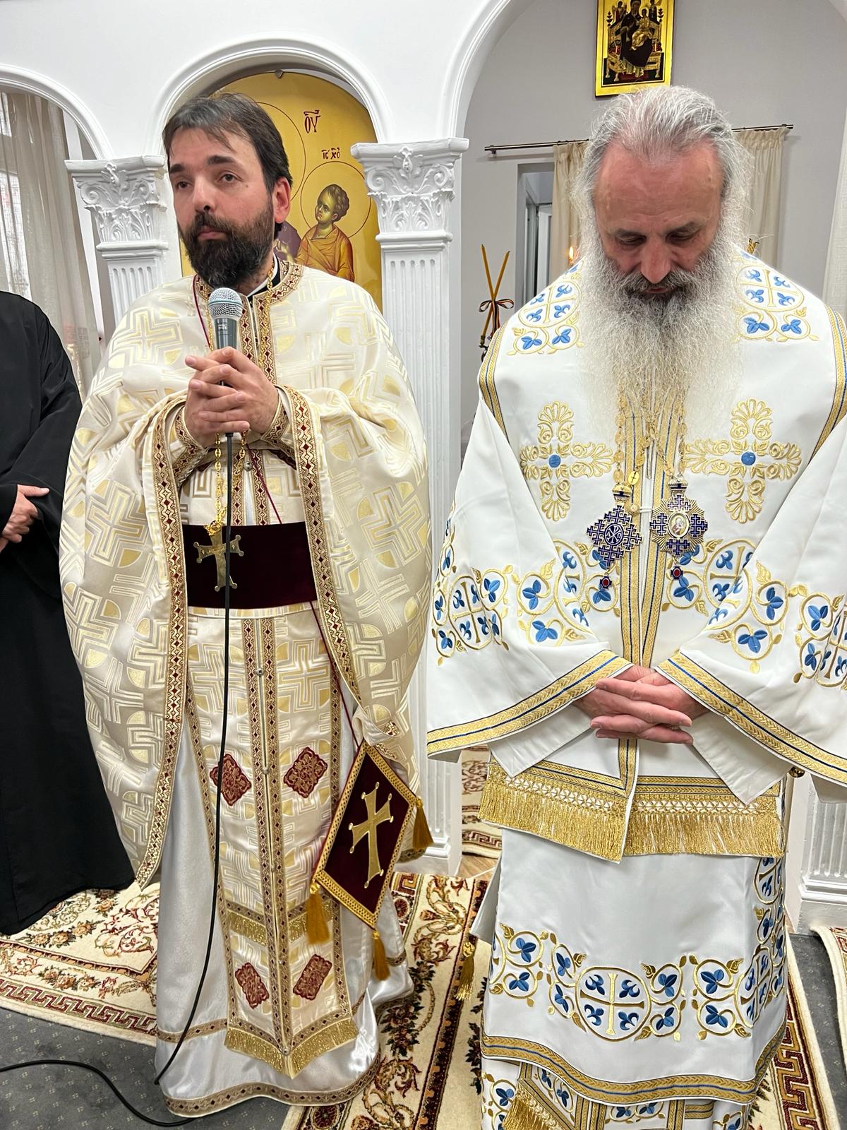 IPS Teofan și pr. Sorin Paul Vieru la paraclisul Parohiei Precista 3