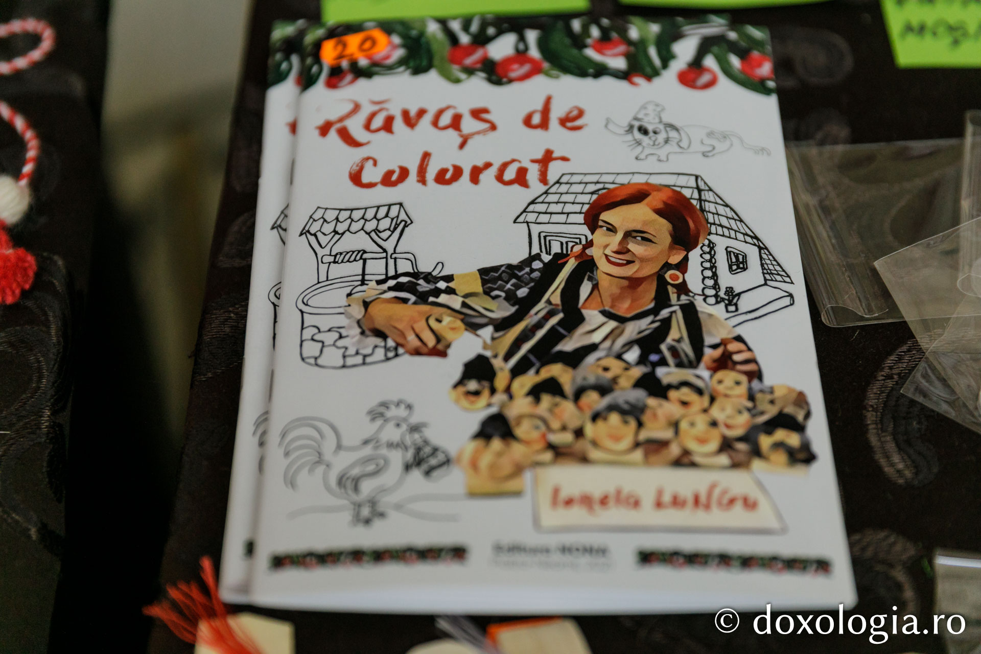 „Răvaș de colorat” - de Ionela Lungu / Foto: pr. Silviu Cluci „Răvaș de colorat” - de Ionela Lungu