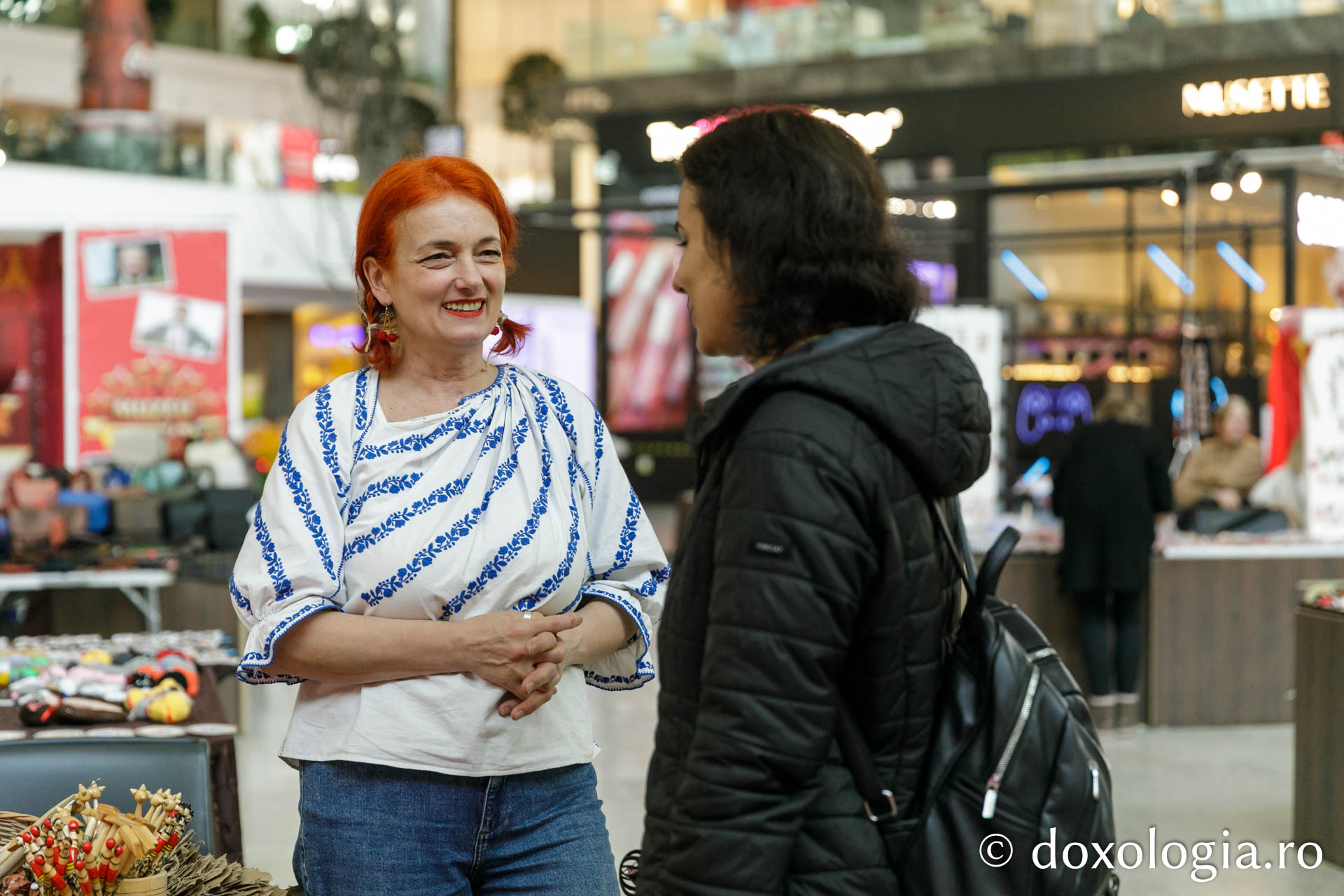 Ionela Lungu, meșter popular din Humulești / Foto: pr. Silviu Cluci Ionela Lungu, meșter popular din Humulești