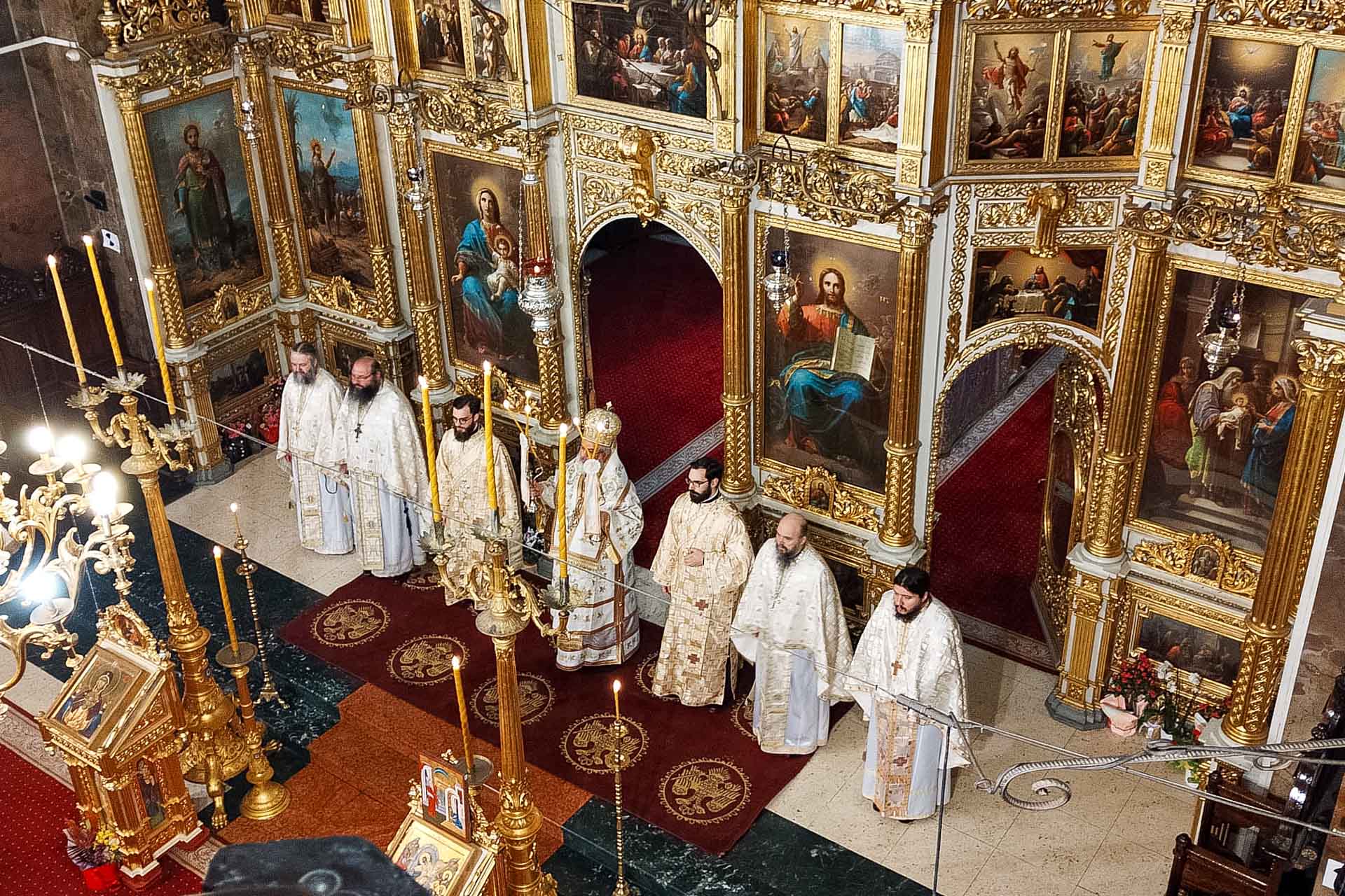 PS Ioan Casian la Catedrala Mitropolitană din Iași