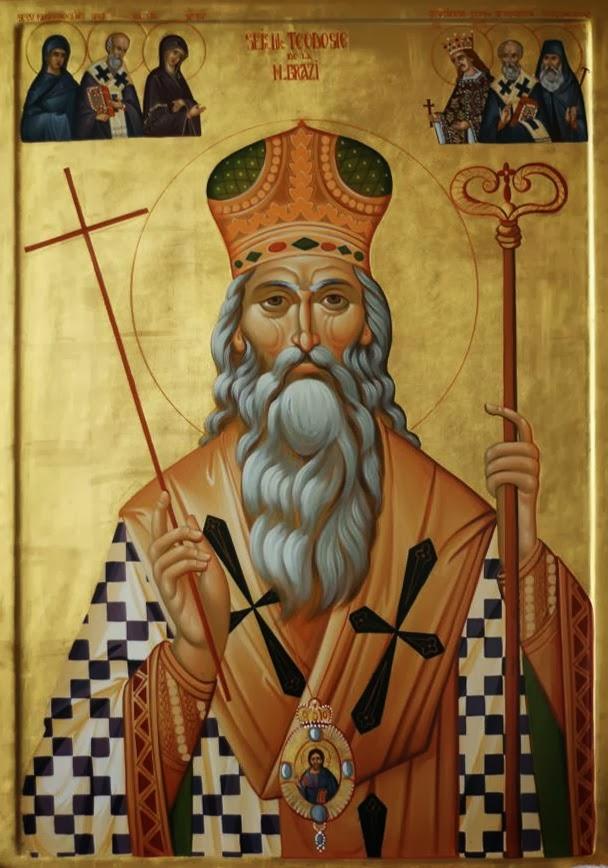 Sfântul Sfințit Mucenic Teodosie de la Mănăstirea Brazi, mitropolitul Moldovei Sfântul Sfințit Mucenic Teodosie de la Mănăstirea Brazi, mitropolitul Moldovei