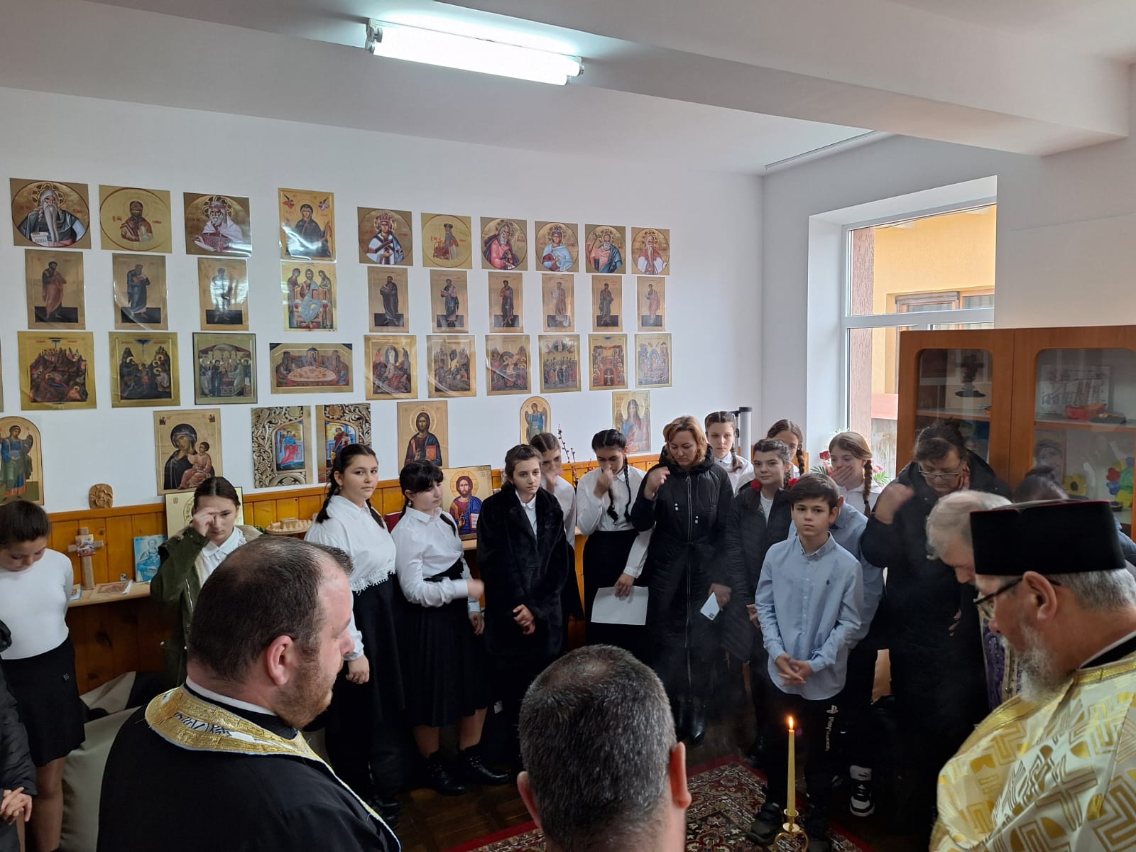 Cerc pedagogic și sfințirea cabinetului de Religie la Liceul Tehnologic „Arhimandrit Chiriac Nicolau” din Vânători-Neamț