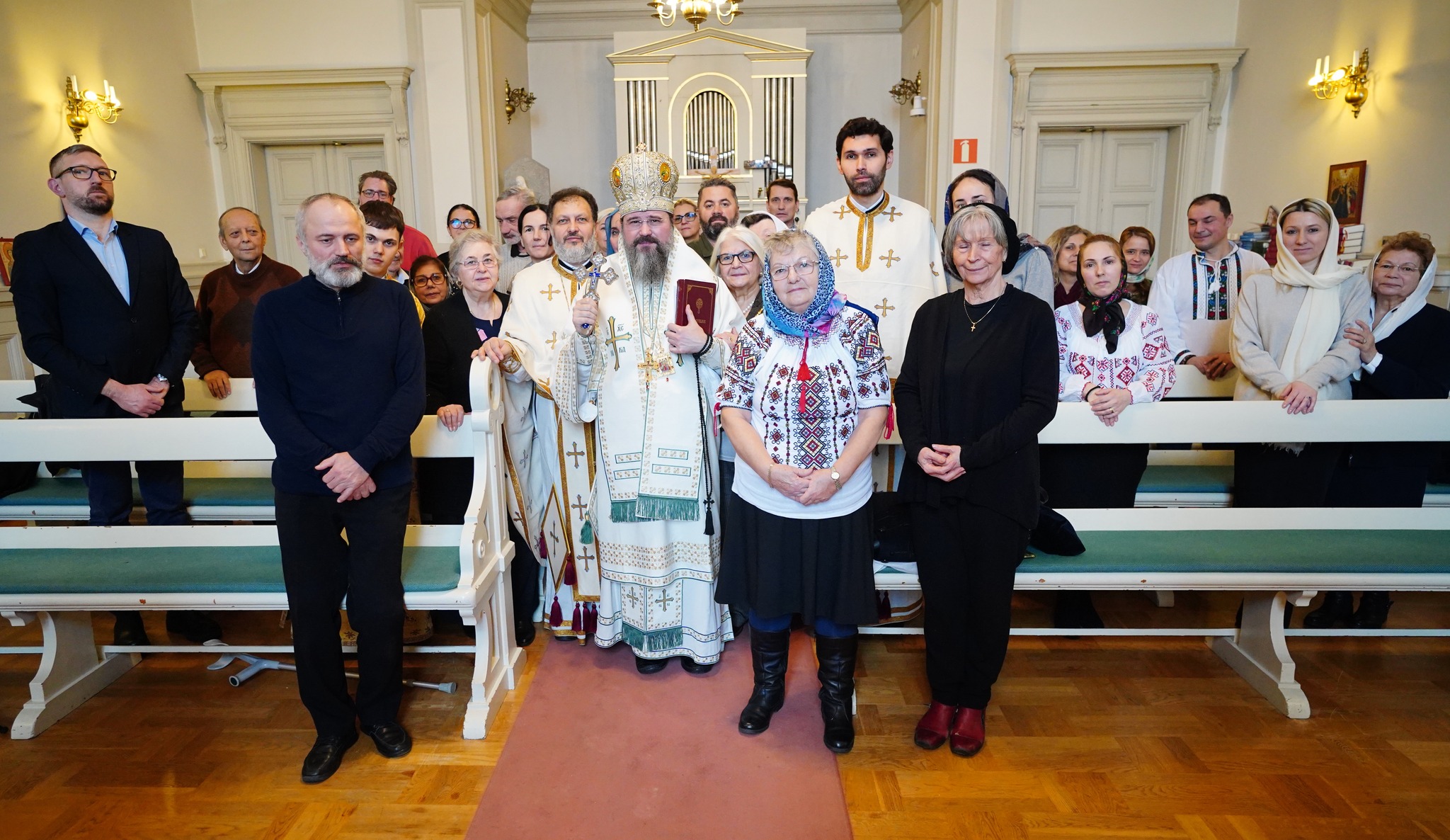 Slujbă de hram la Uppsala, în Regatul Suediei