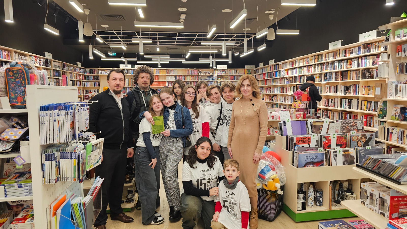 elevi la librărie, Ziua Națională a Lecturii