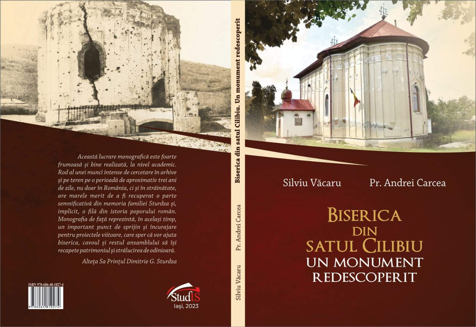 Biserica din satul Cilibiu - un monument redescoperit