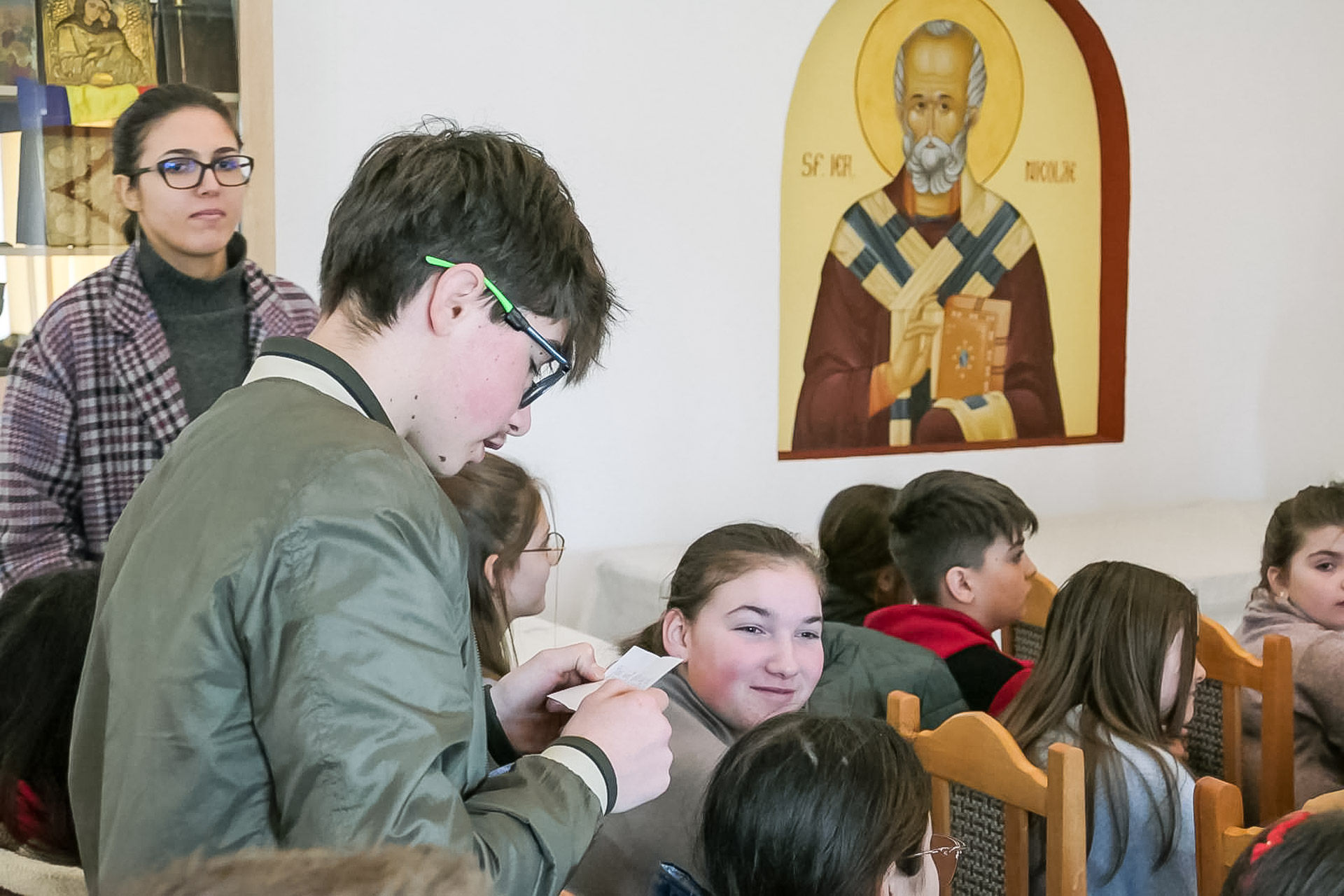 La Parohia Rădeni-Neamț au început activitățile din cadrul Concursului Național Catehetic „Hristos – Cuvântul care vindecă”