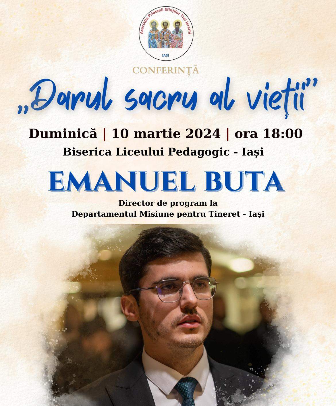 Conferința „Darul sacru al vieţii”