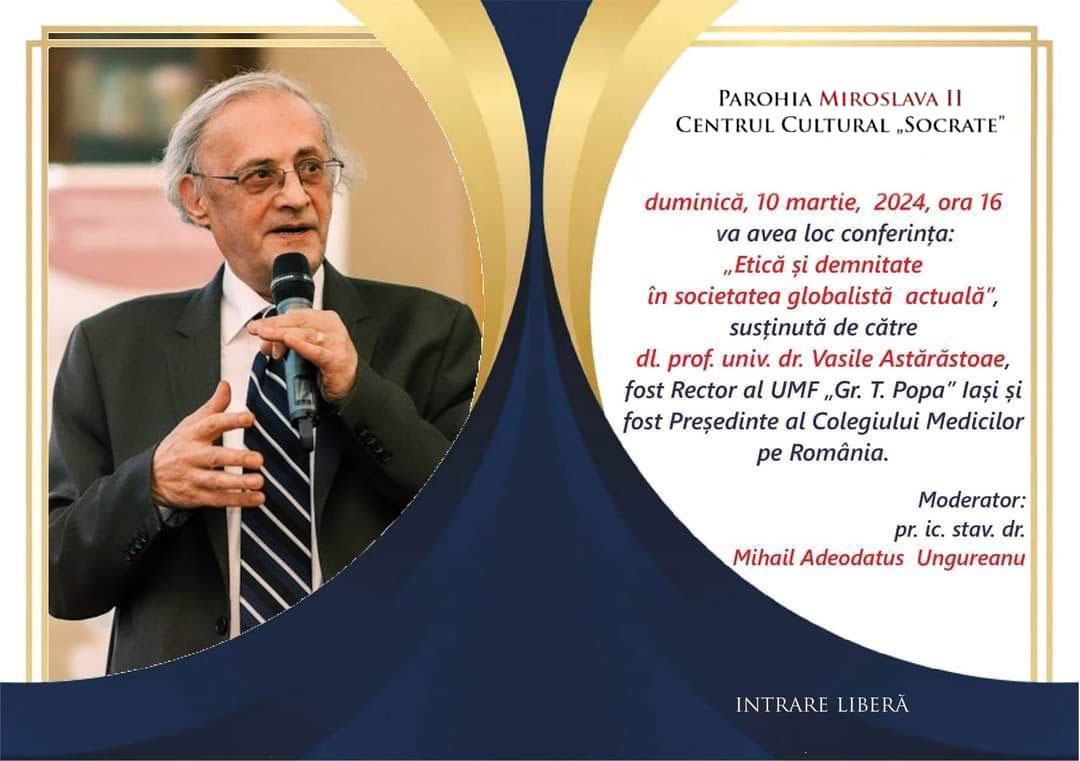 Etică și demnitate în societatea globalistă actuală