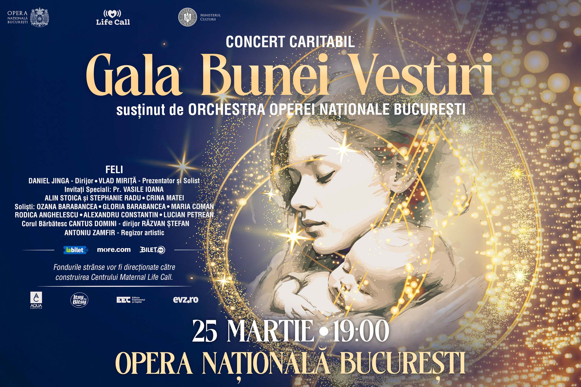 Concert Caritabil Gala Bunei Vestiri – a III-a ediție afiș concert