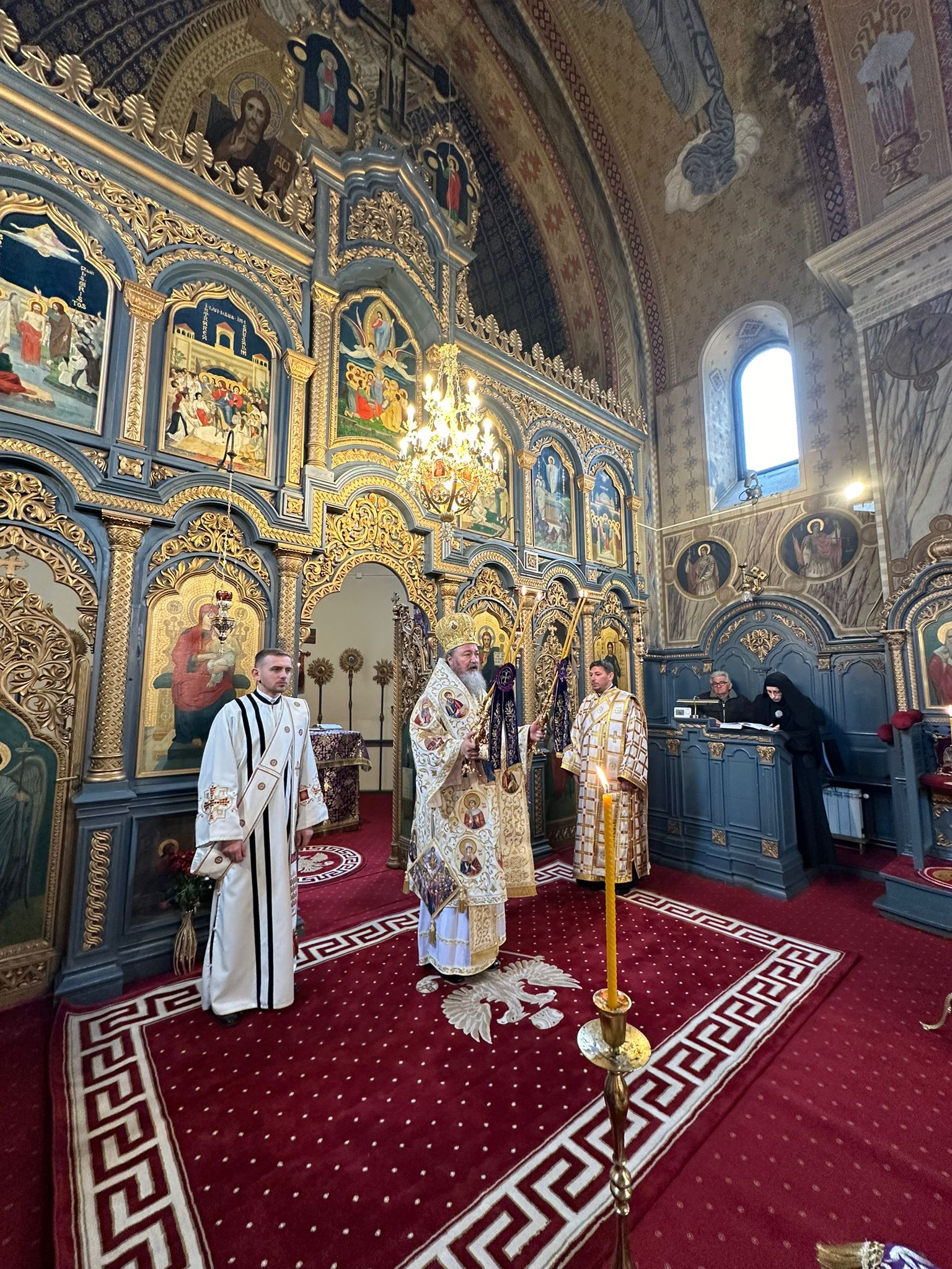 PS Ieronim în Catedrala episcopală „Înălțarea Domnului” din Vârșeț