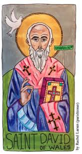 Sfântului David, ocrotitorul Țării Galilor